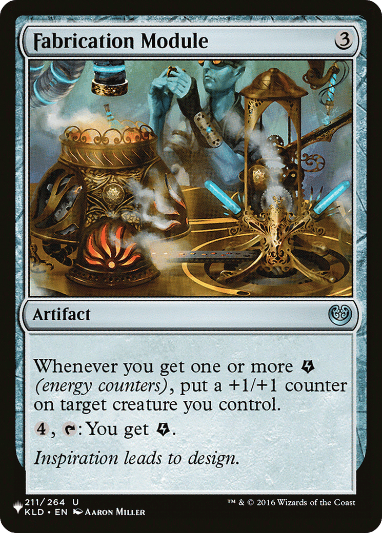 Fabrication Module — The List — Magic: The Gathering