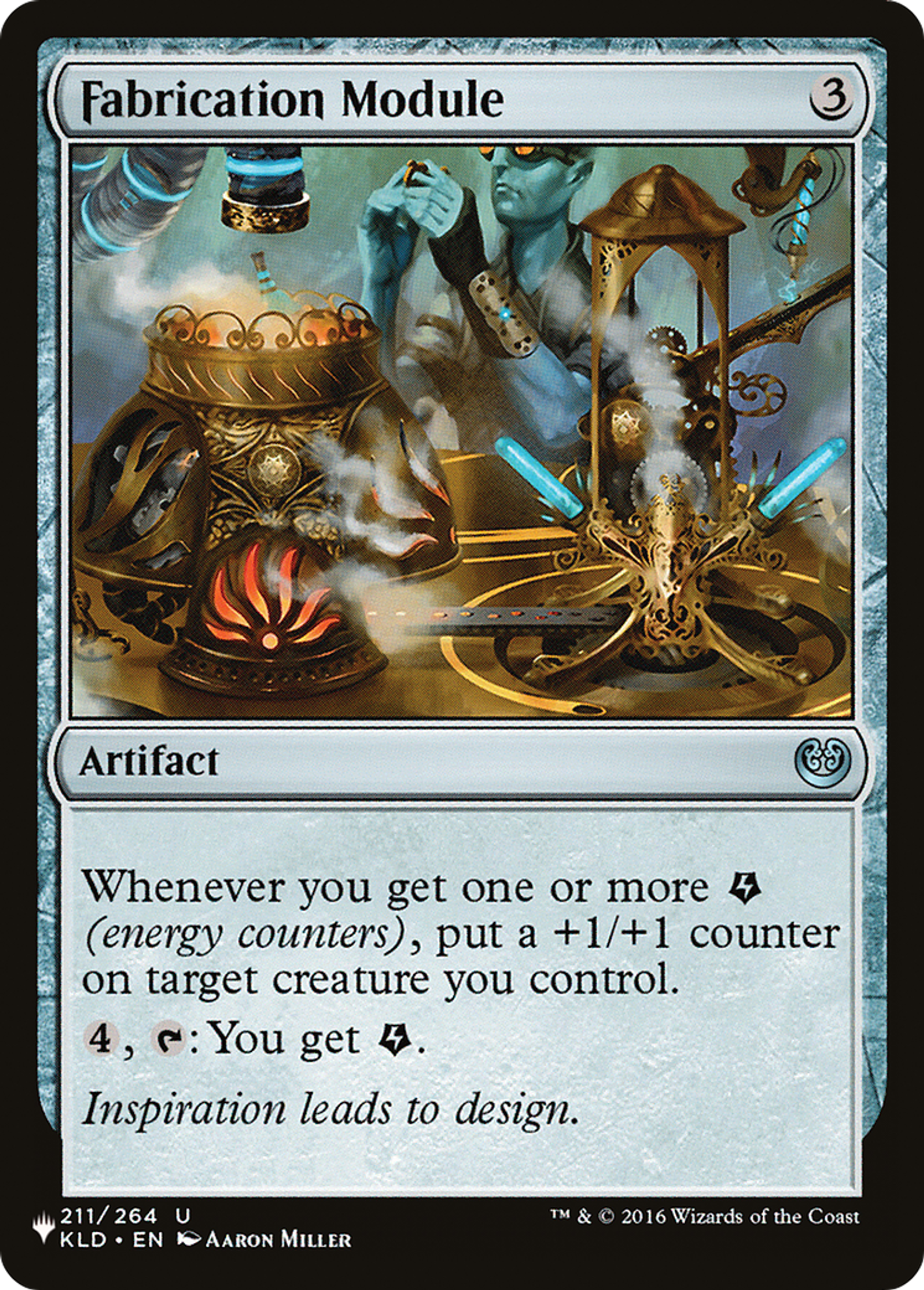 Fabrication Module — The List — Magic: The Gathering