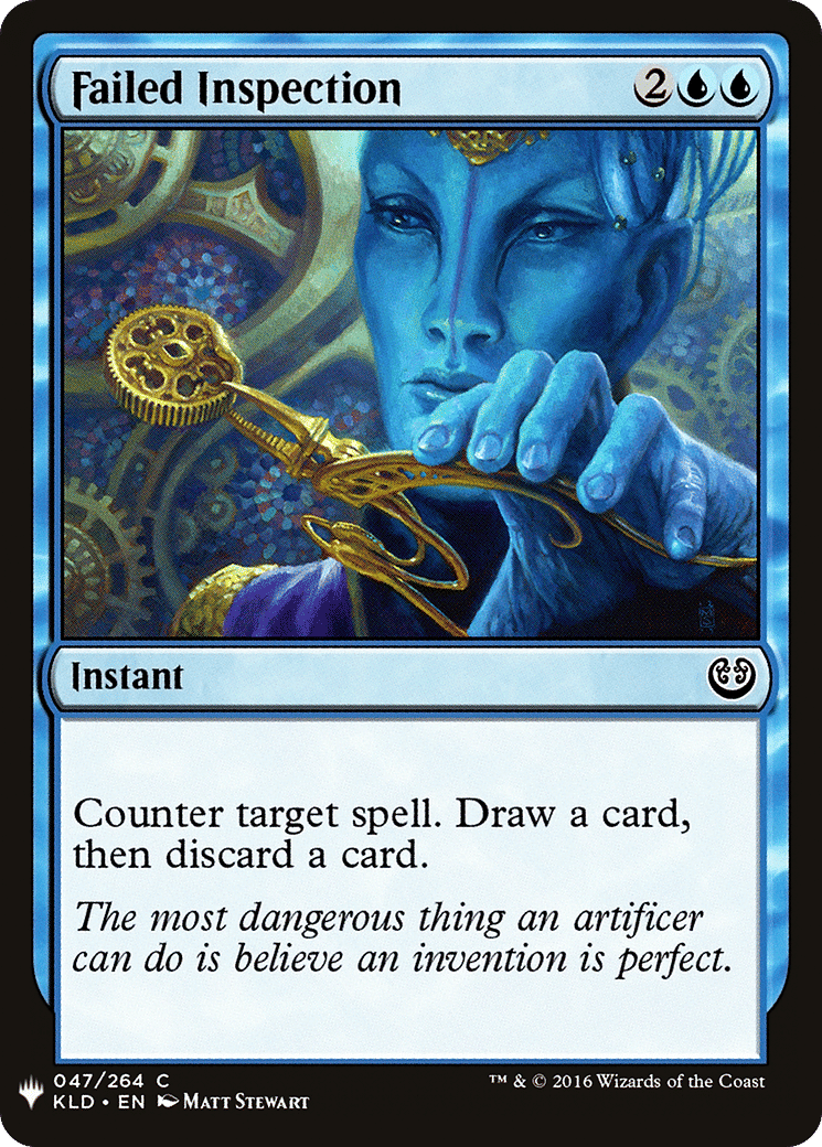 Failed Inspection — The List — Magic: The Gathering