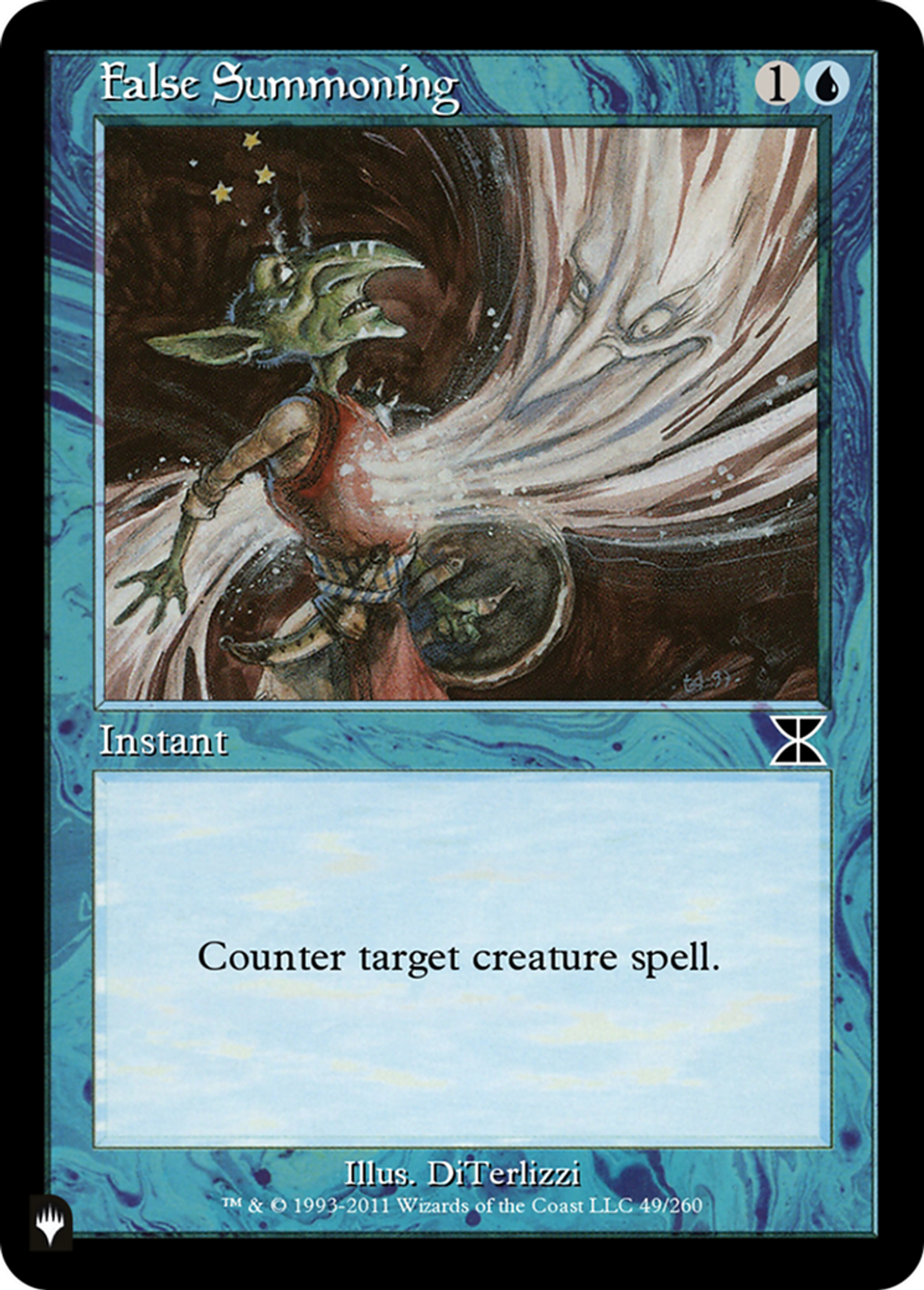 False Summoning — The List — Magic: The Gathering