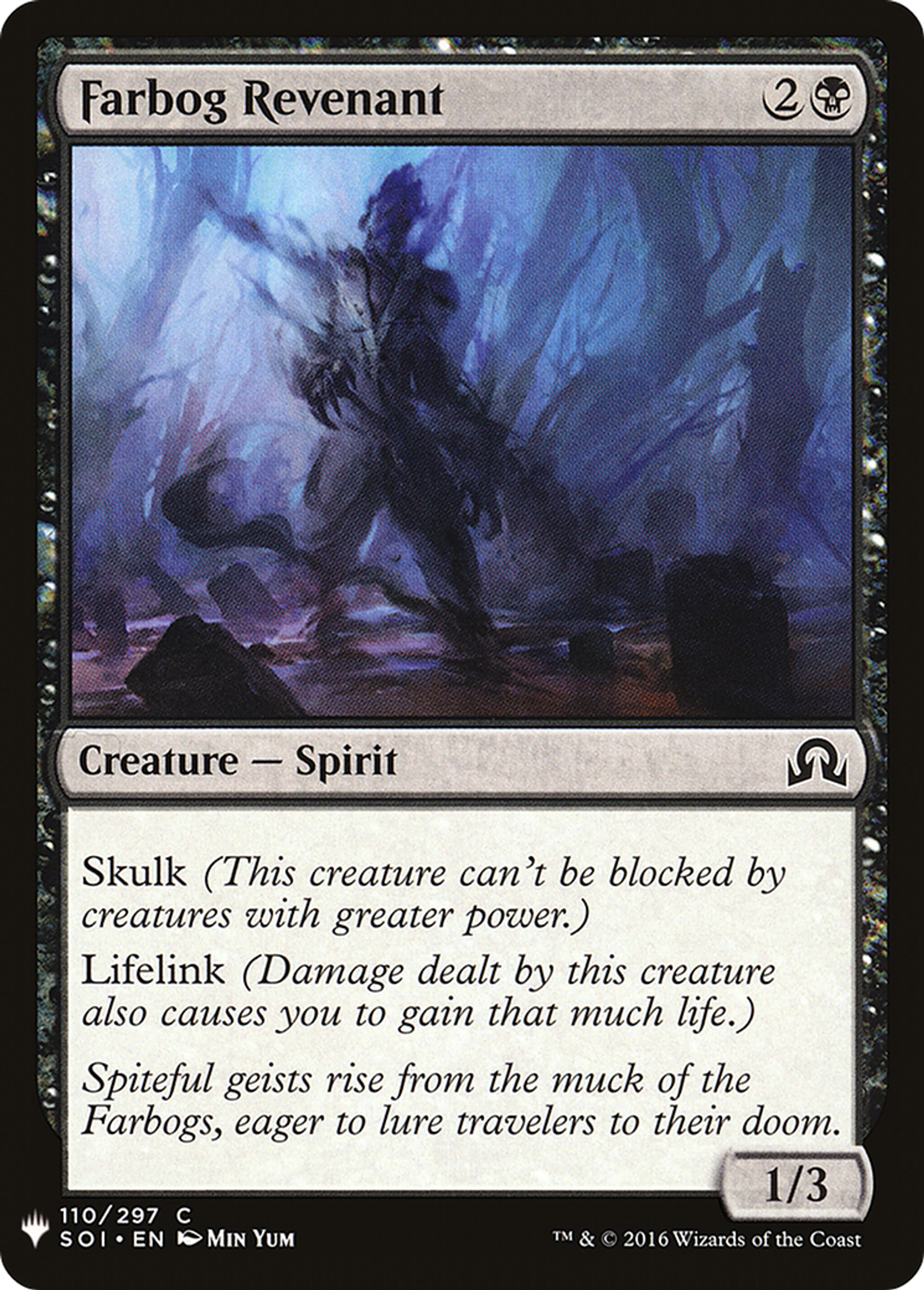 Revenant de Farbog — The List — Magic: The Gathering