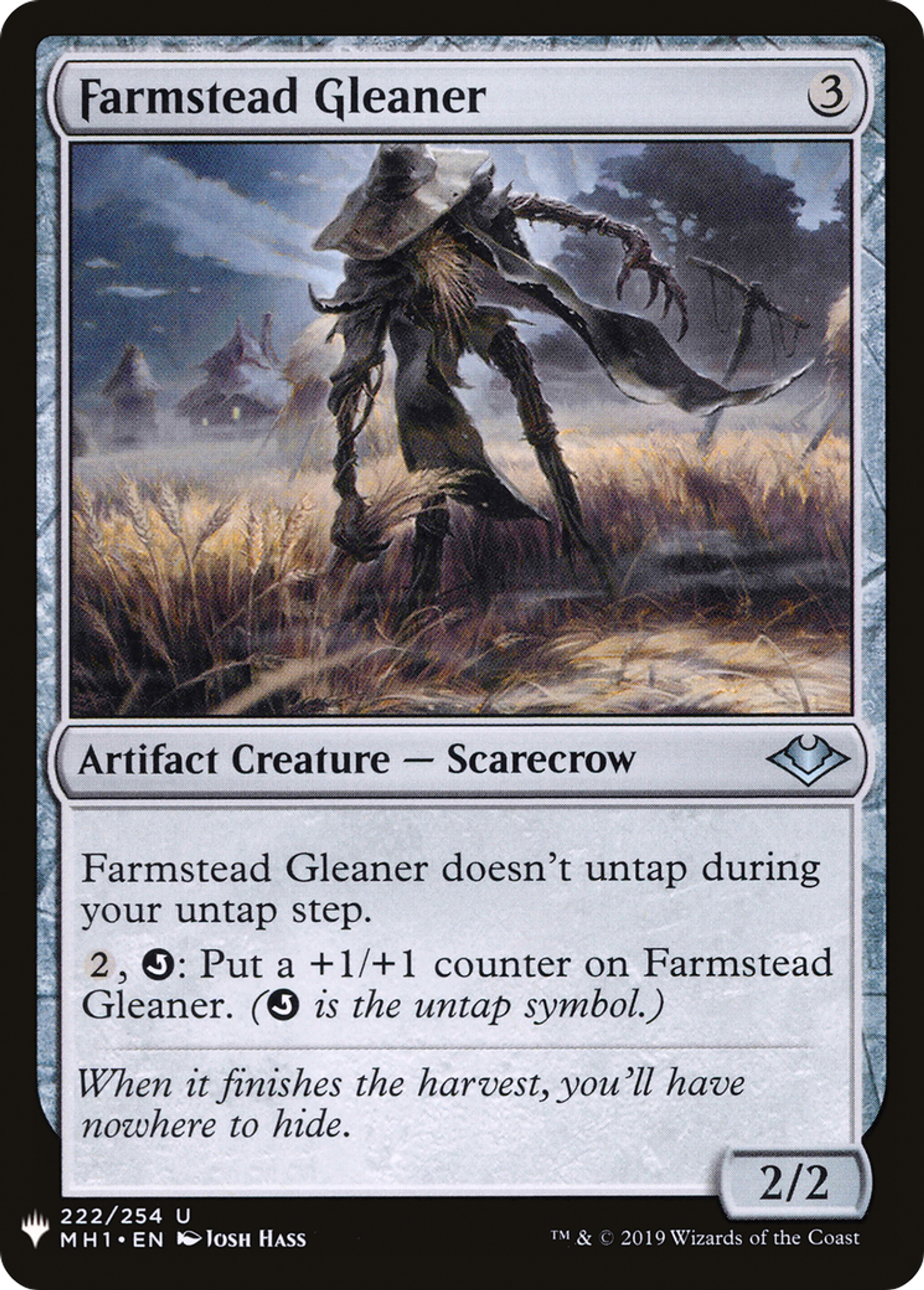 Farmstead Gleaner — The List — Magic: The Gathering