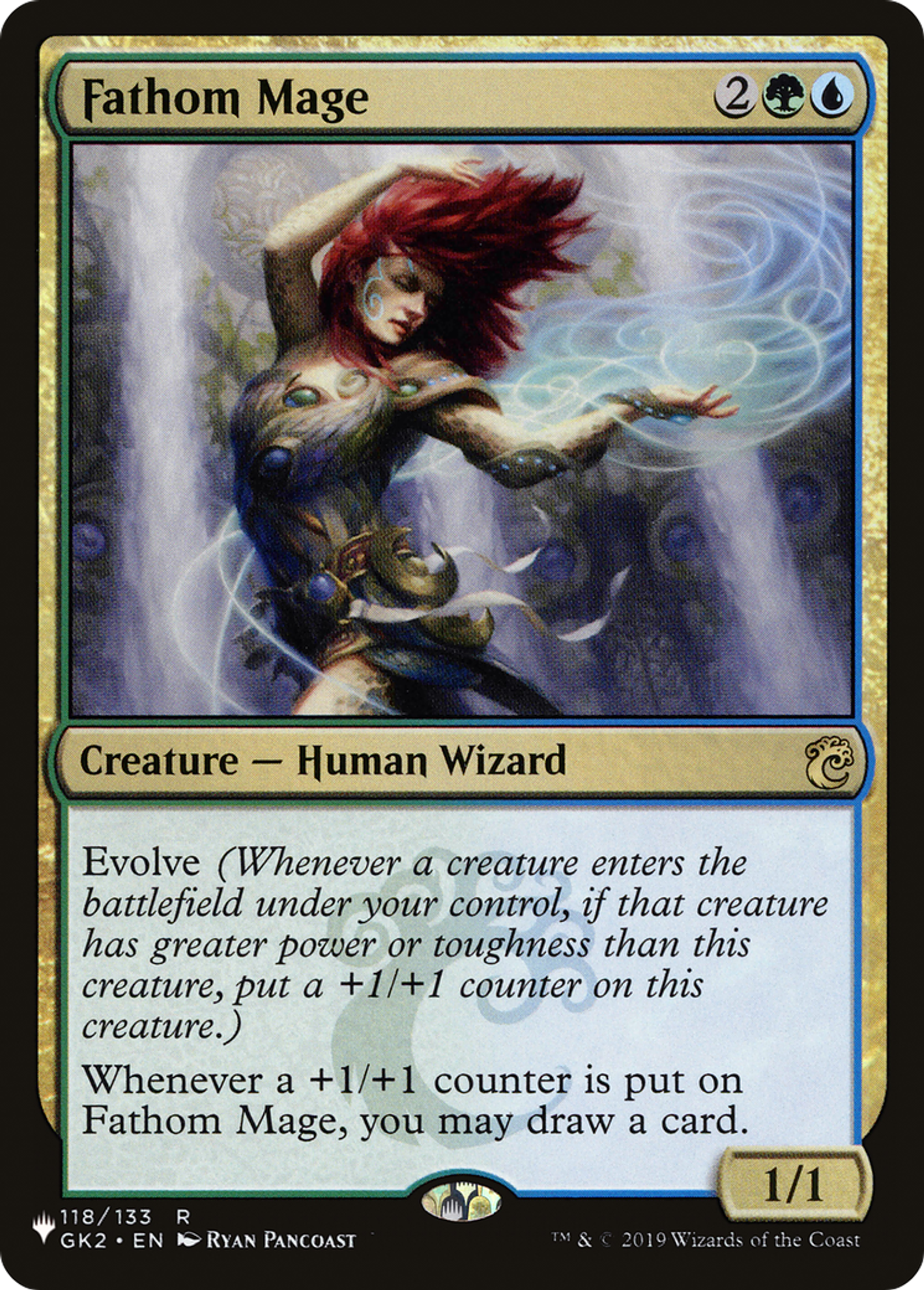 Fathom Mage — The List — Magic: The Gathering