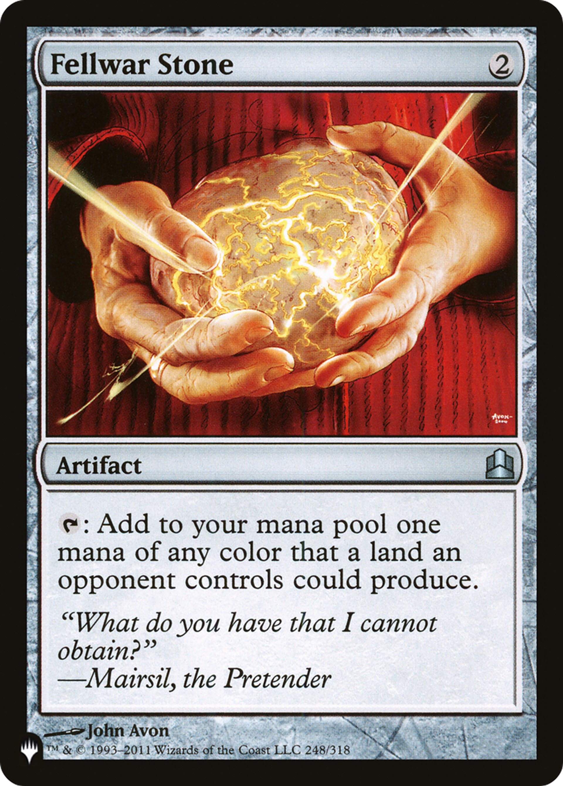 Fellwar Stone — The List — Magic: The Gathering