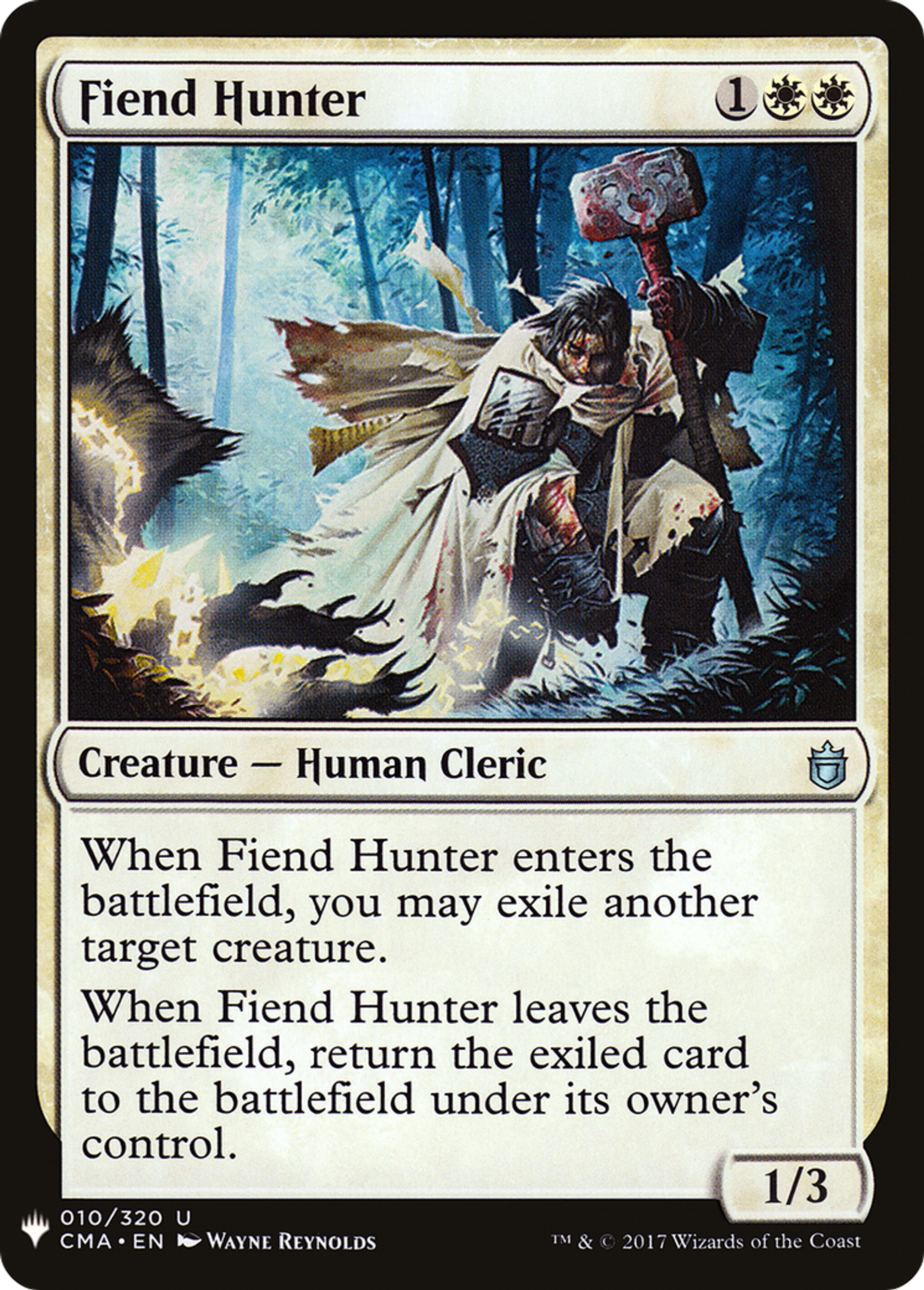 Fiend Hunter — The List — Magic: The Gathering