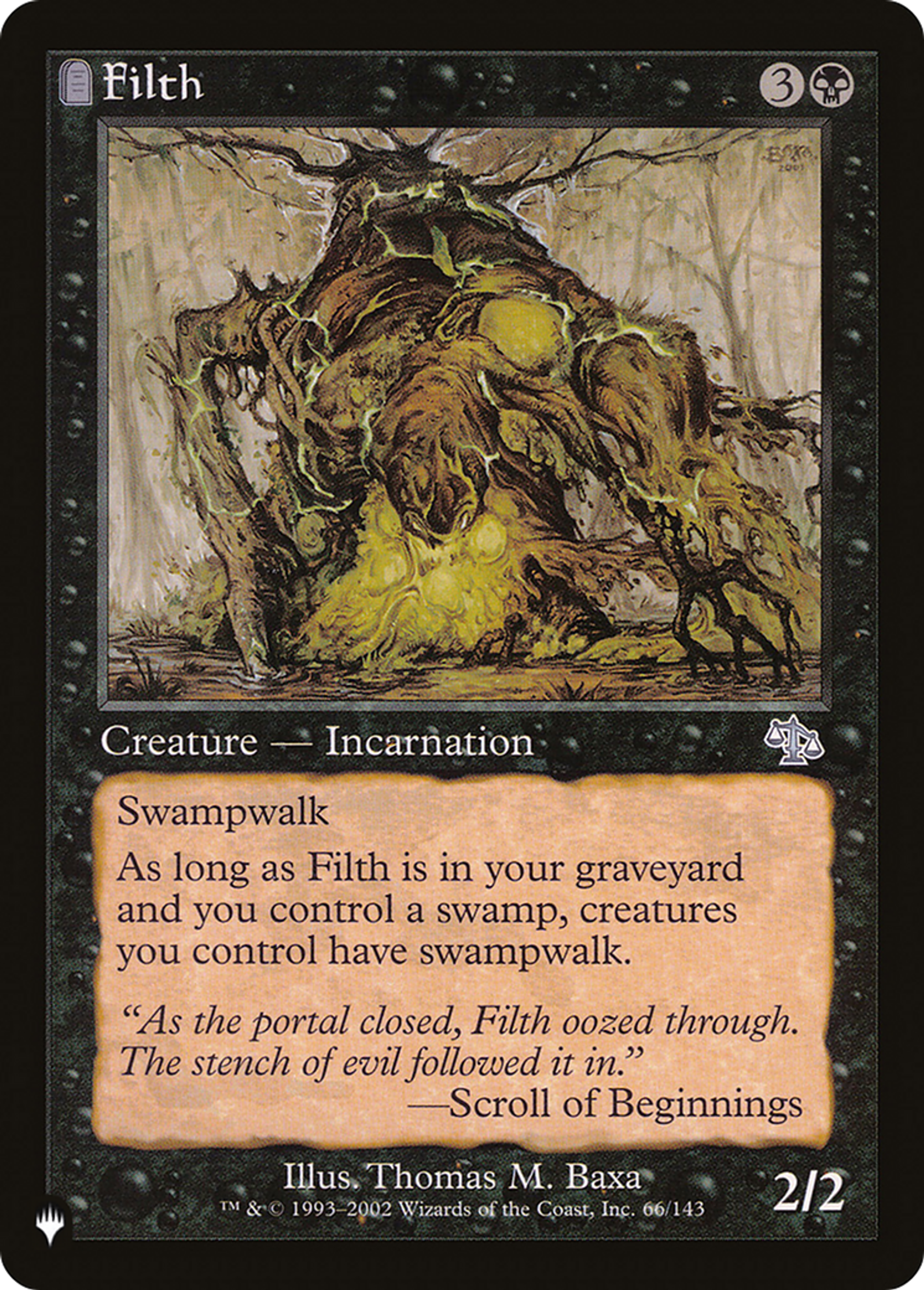 Filth — The List — Magic: The Gathering