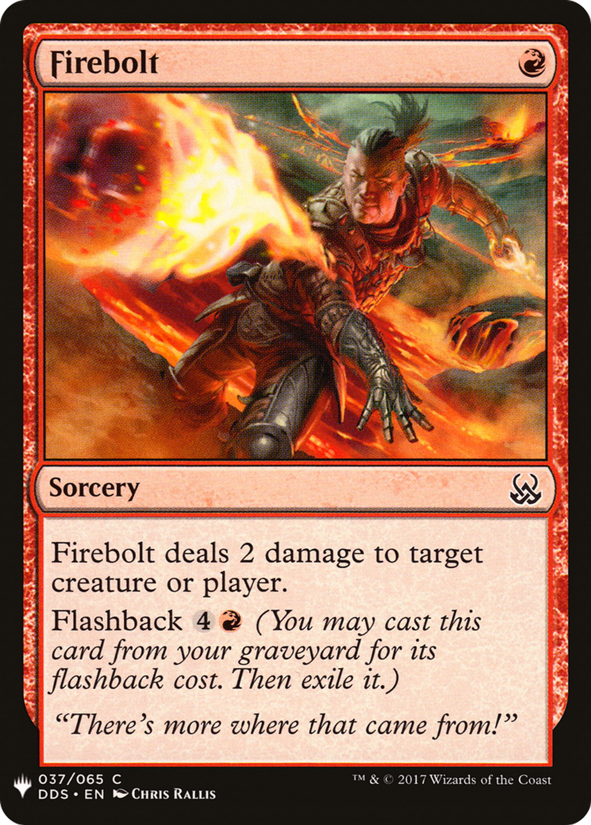 Firebolt — The List — Magic: The Gathering