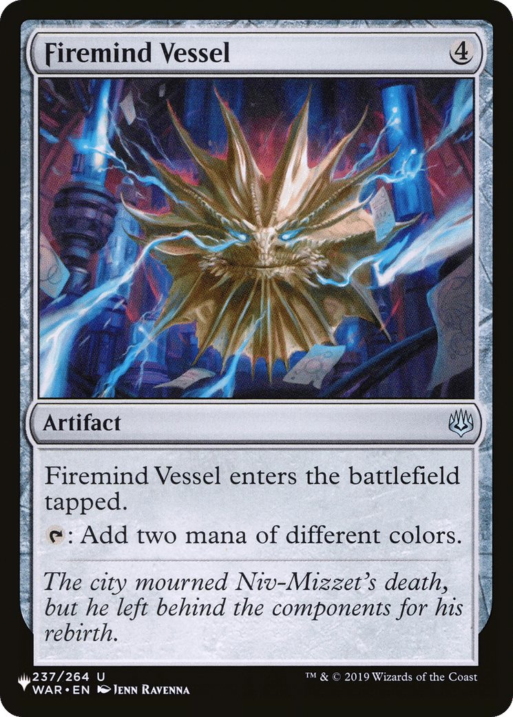 Firemind Vessel — The List — Magic: The Gathering
