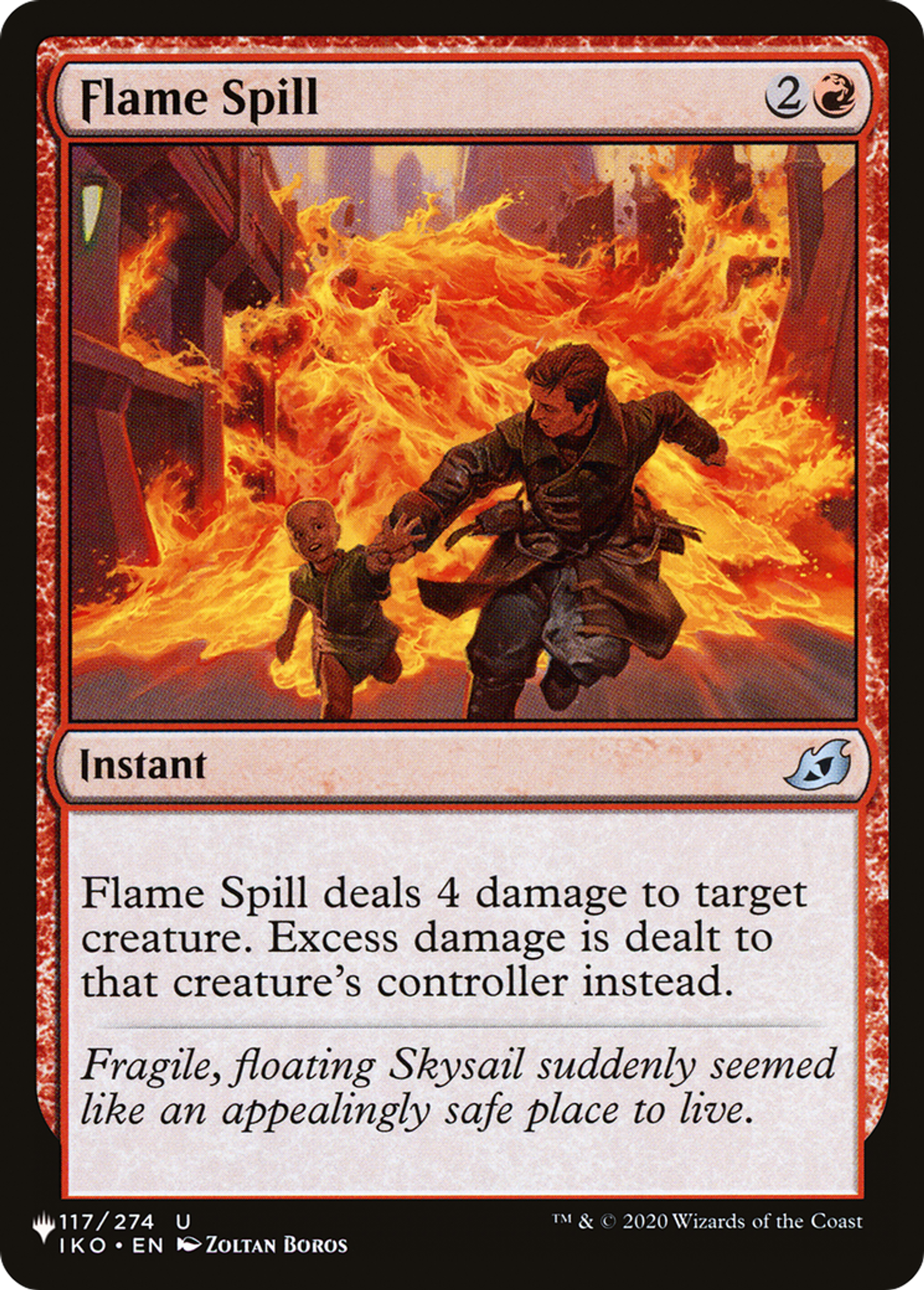 Flame Spill — The List — Magic: The Gathering