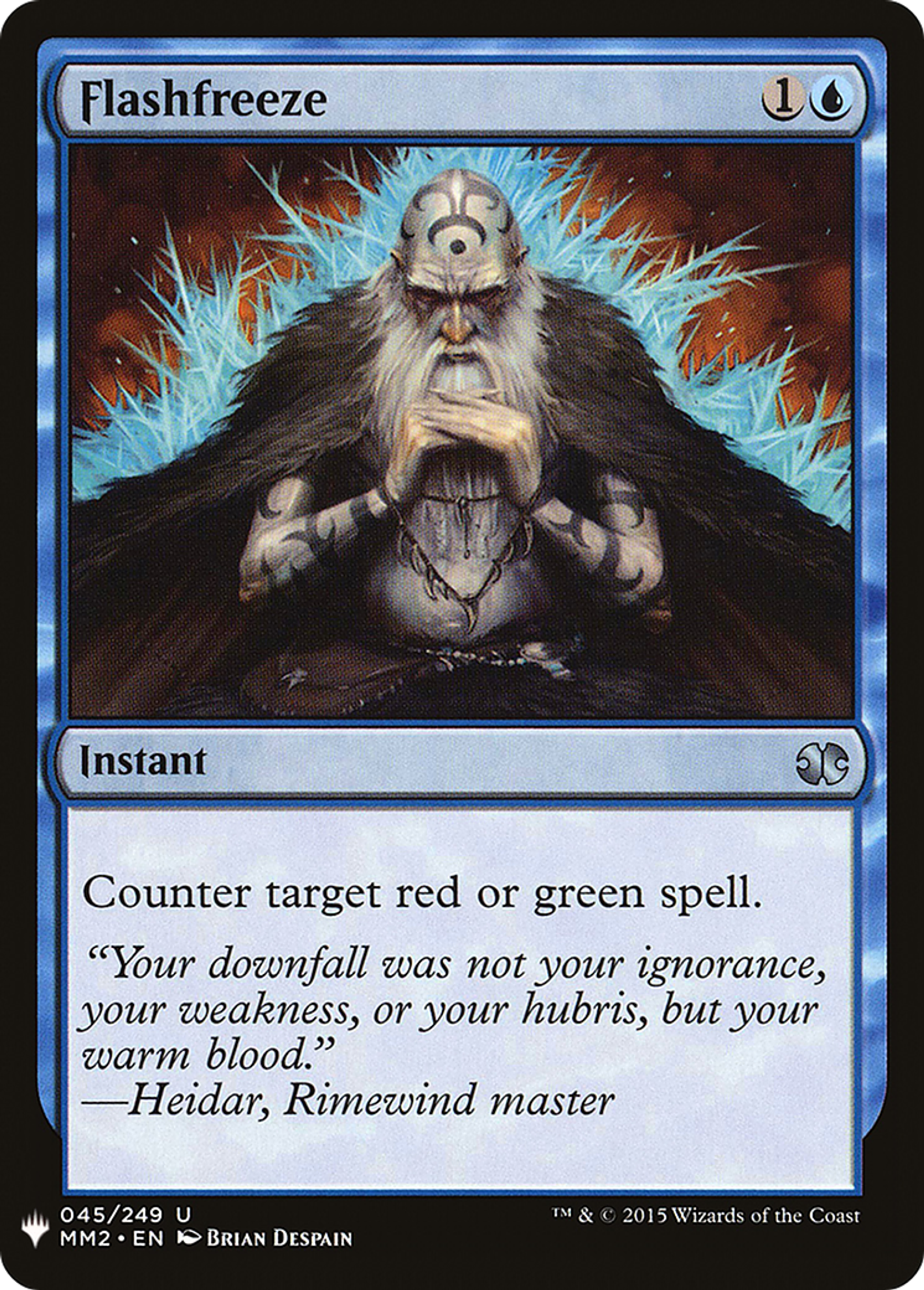 Flashfreeze — The List — Magic: The Gathering