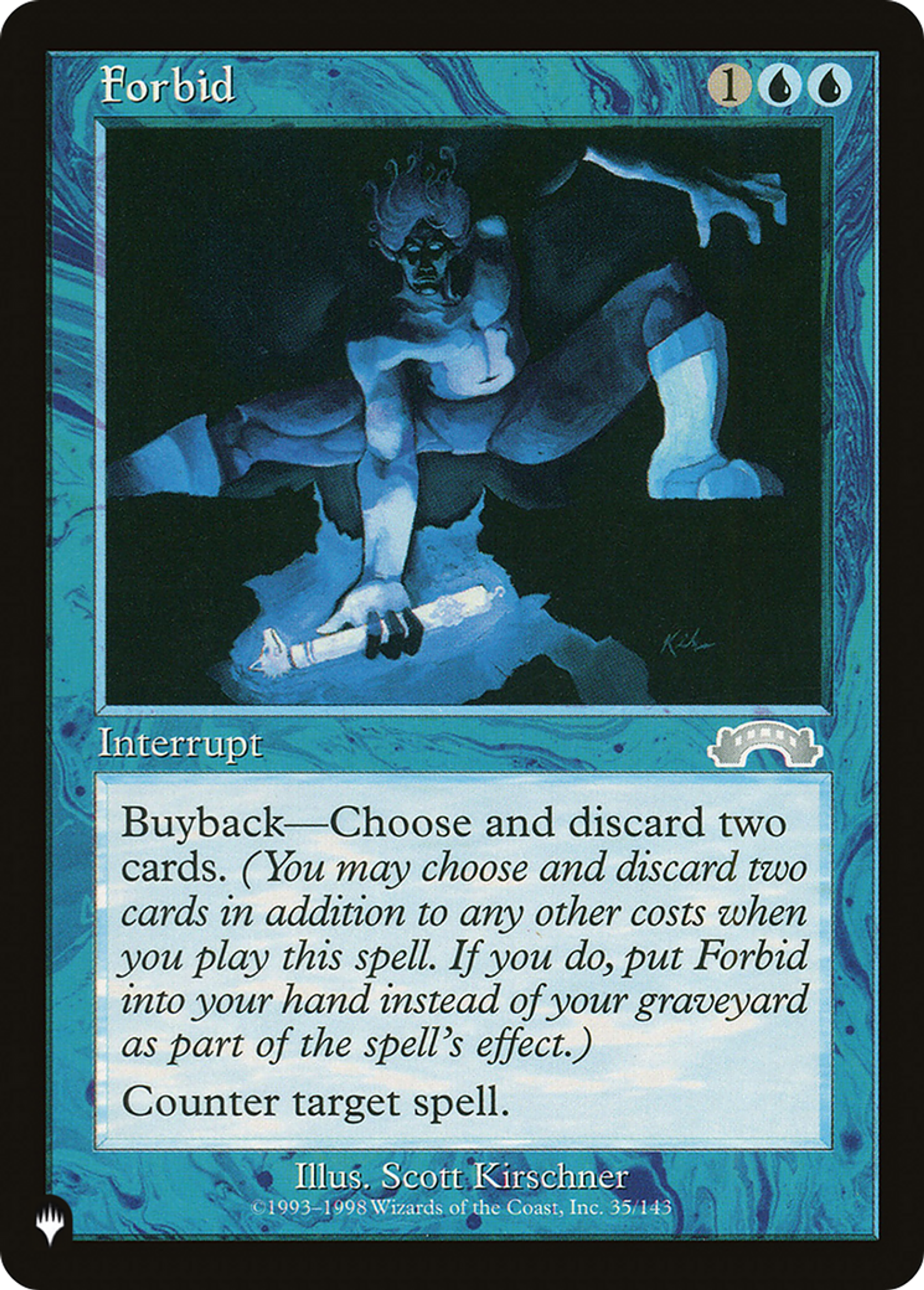 Forbid — The List — Magic: The Gathering