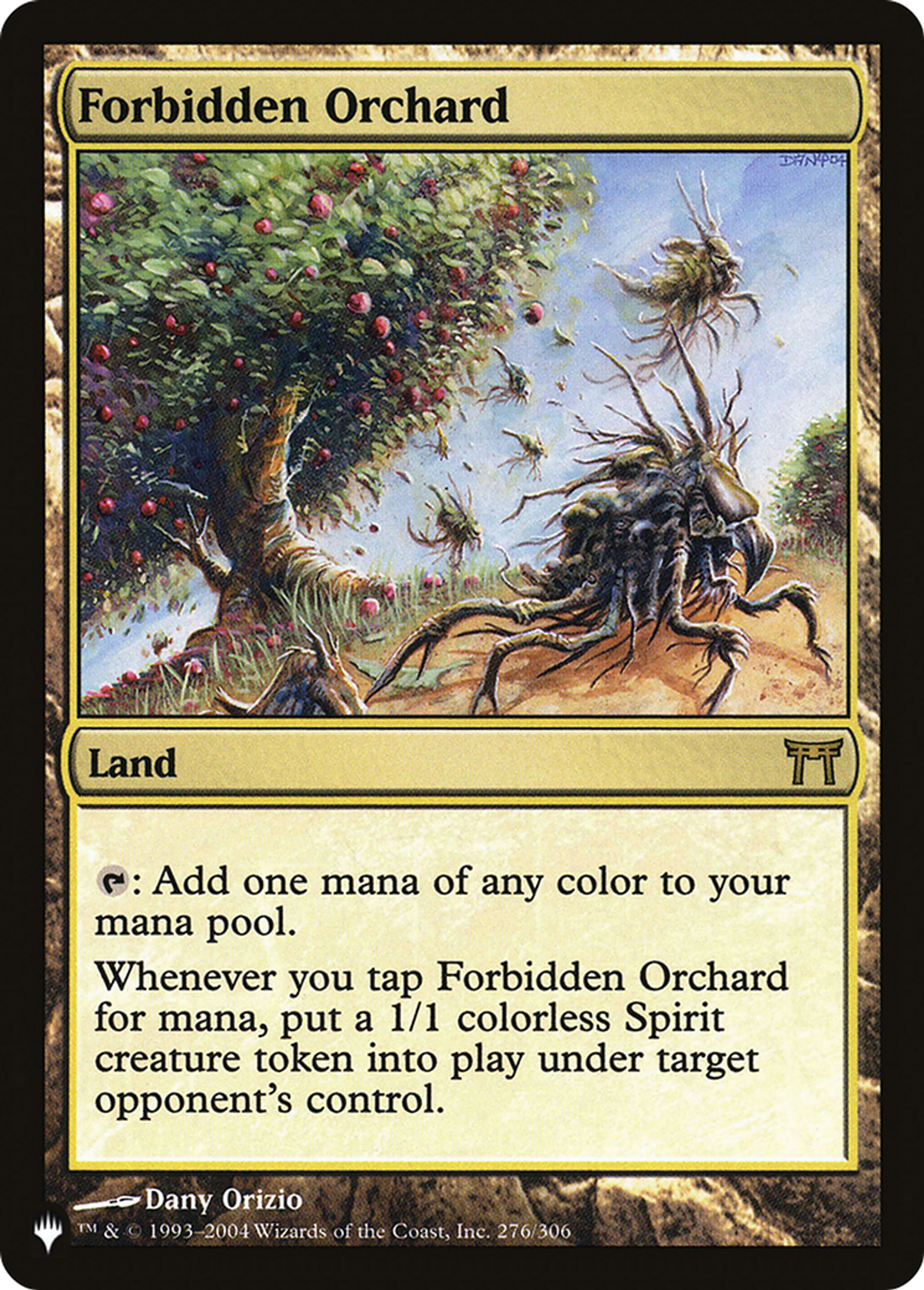 Forbidden Orchard — The List — Magic: The Gathering