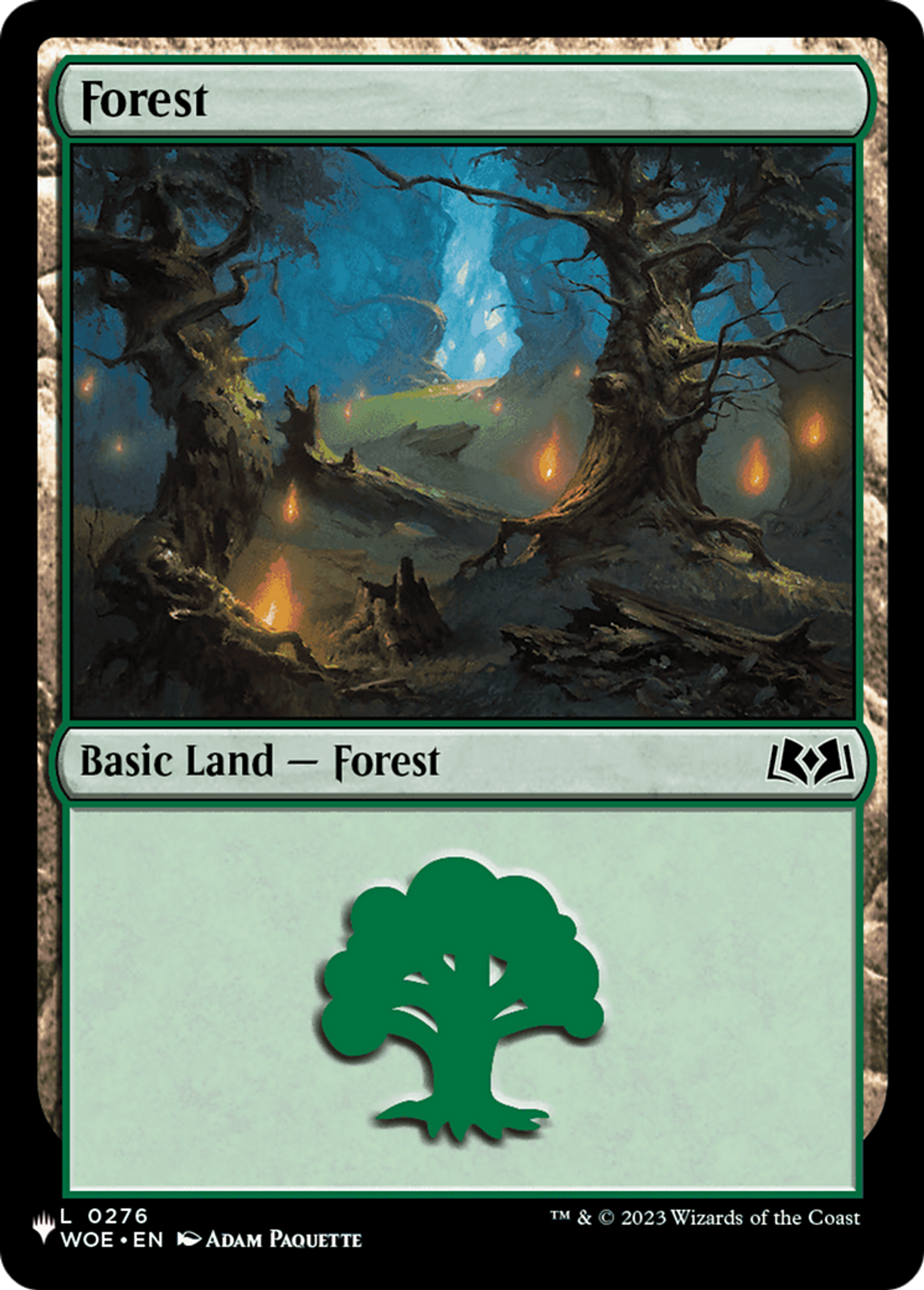 Forest — The List — Magic: The Gathering