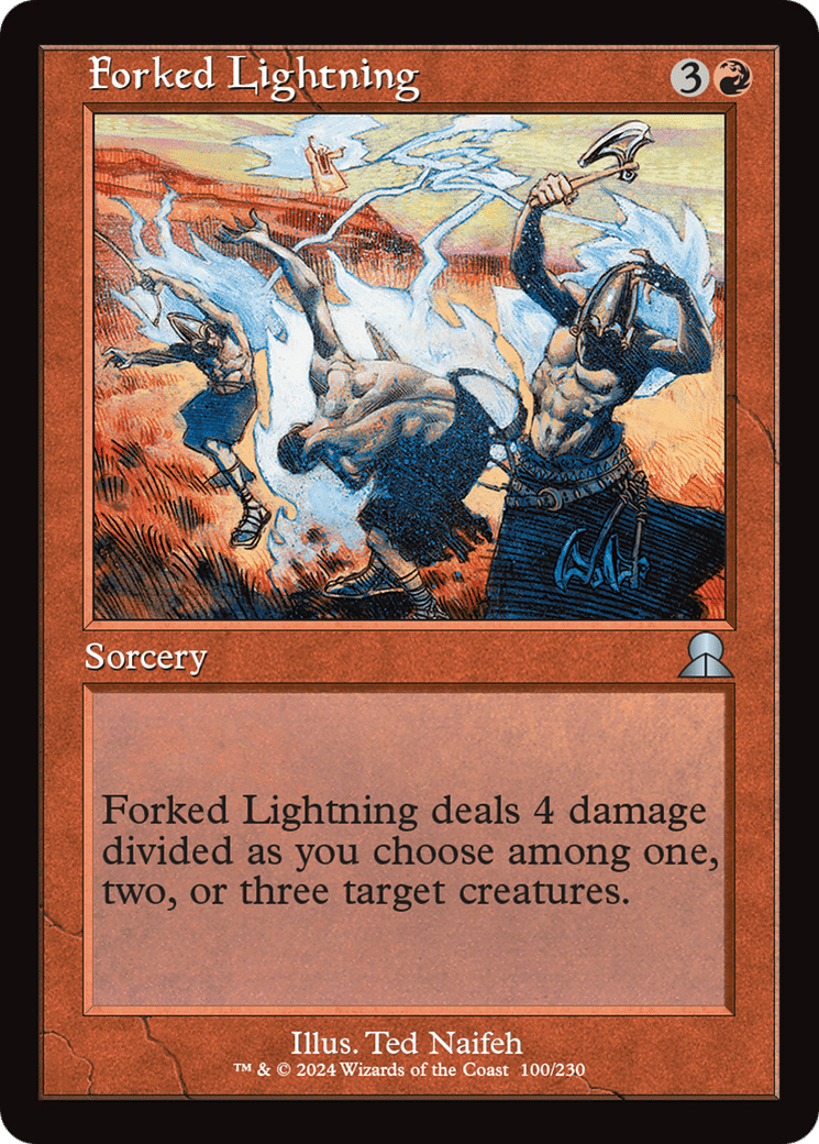 Forked Lightning — The List — Magic: The Gathering