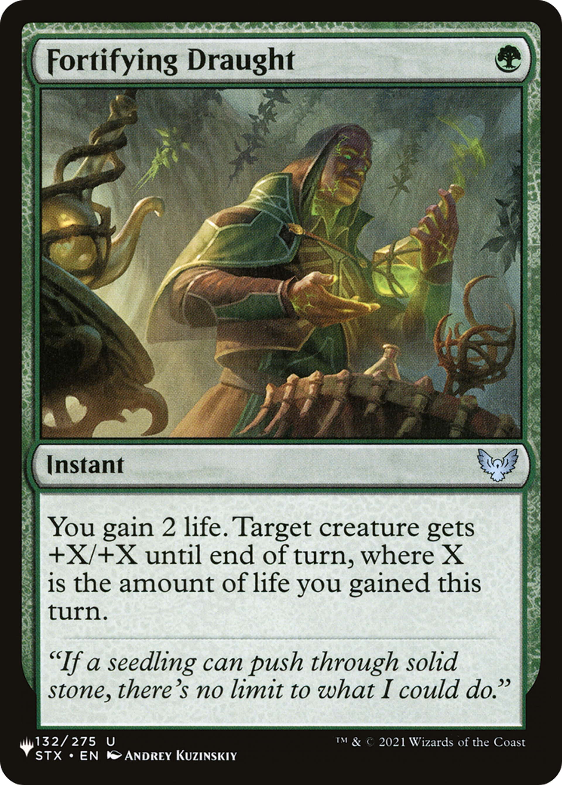 Fortifying Draught — The List — Magic: The Gathering