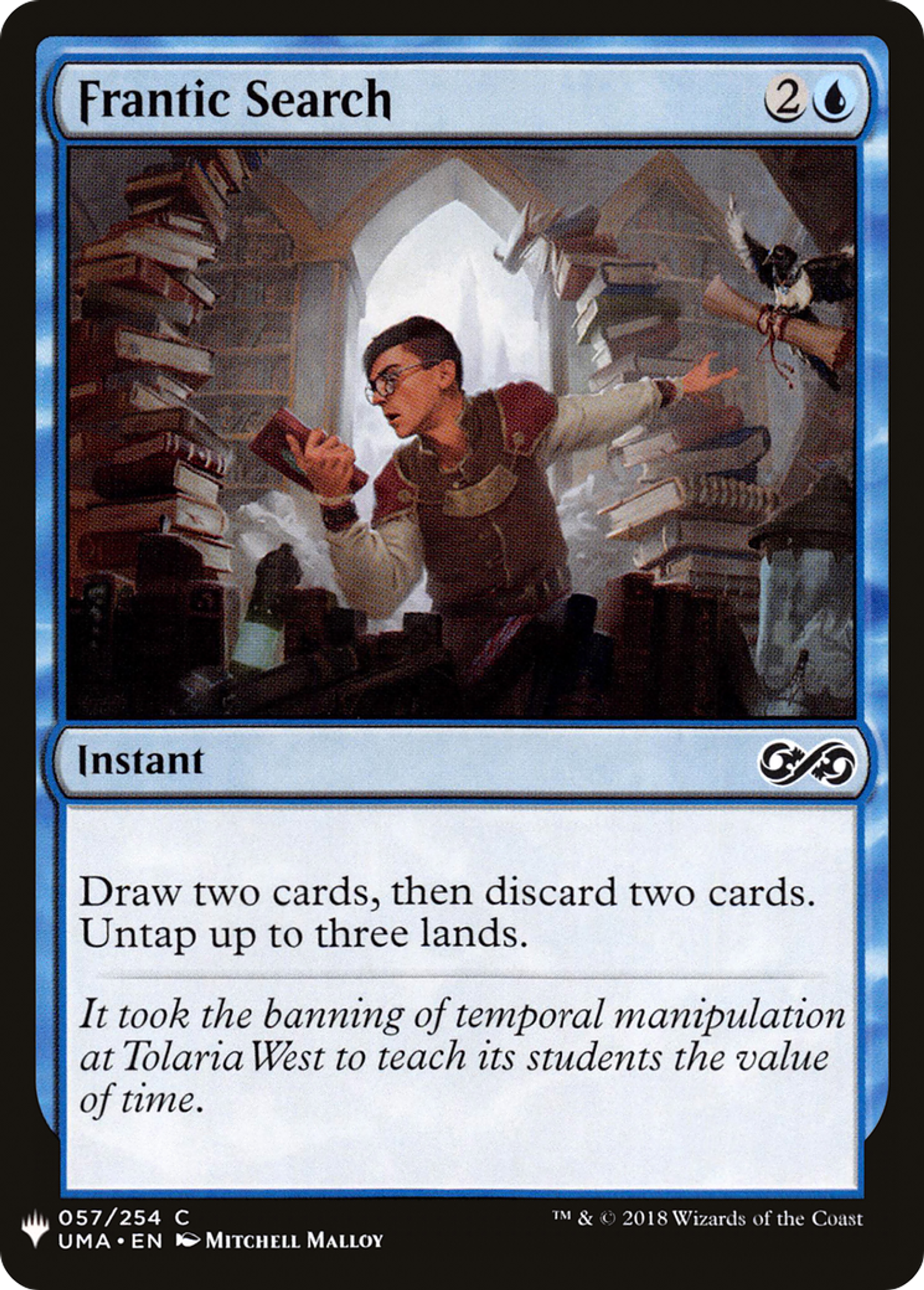 Frantic Search — The List — Magic: The Gathering