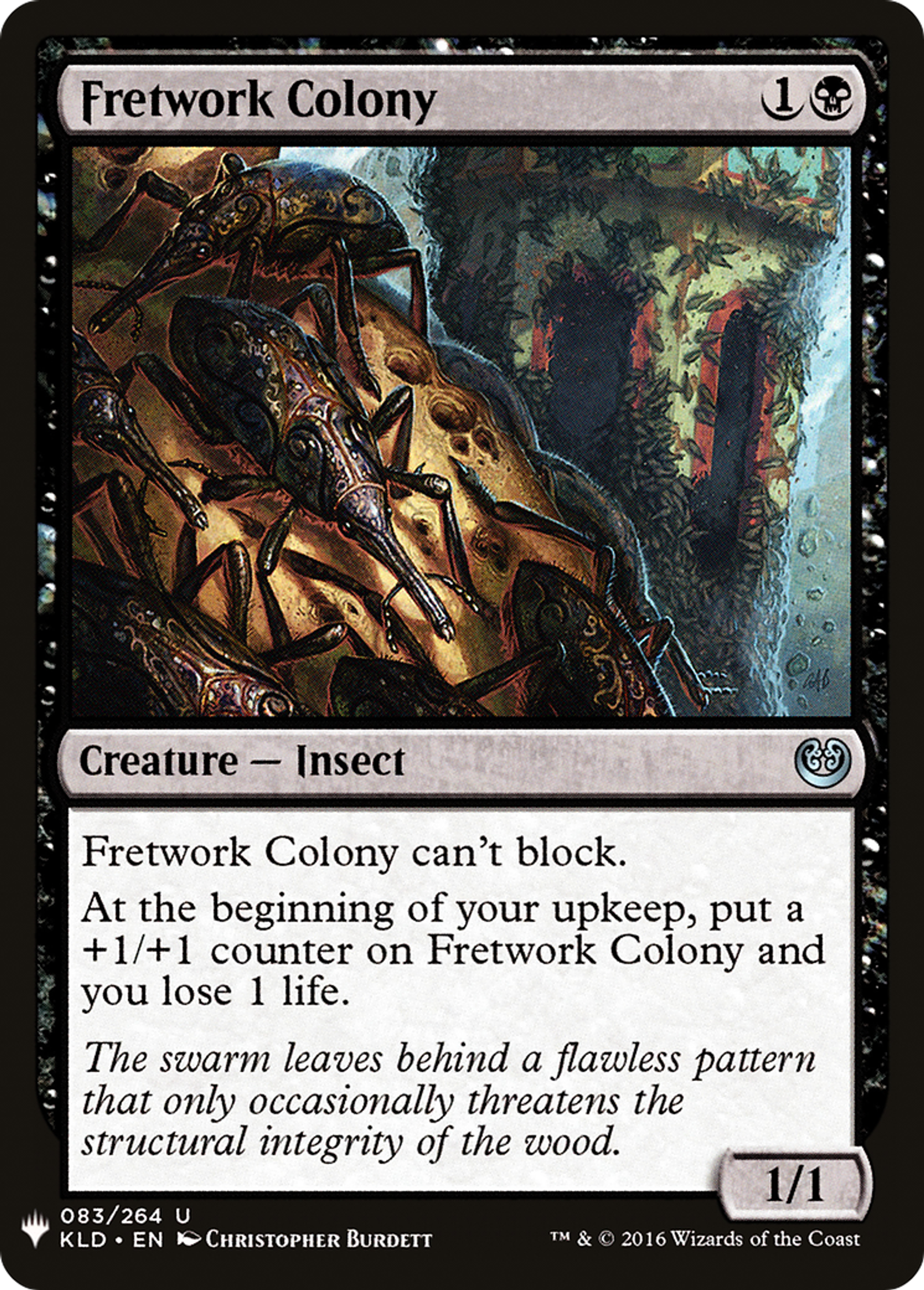 Fretwork Colony — The List — Magic: The Gathering