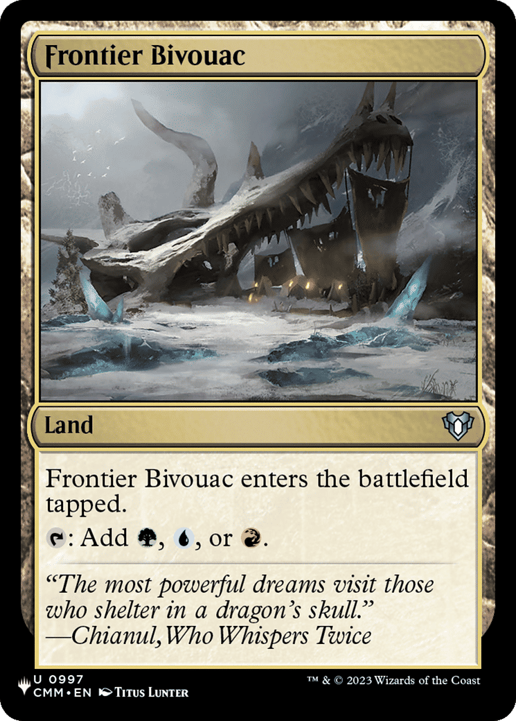 Bivouac de frontière — The List — Magic: The Gathering