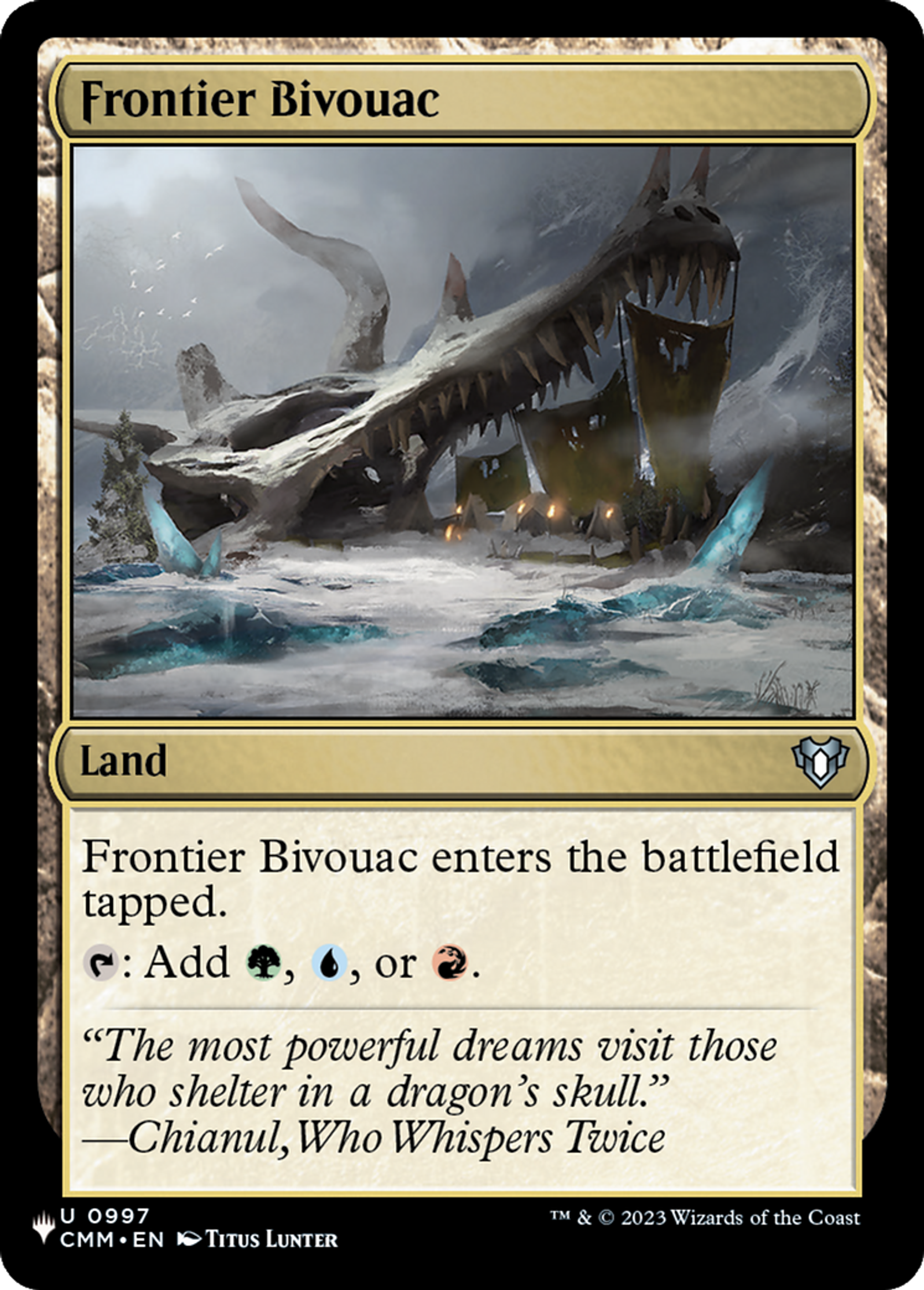 Frontier Bivouac — The List — Magic: The Gathering