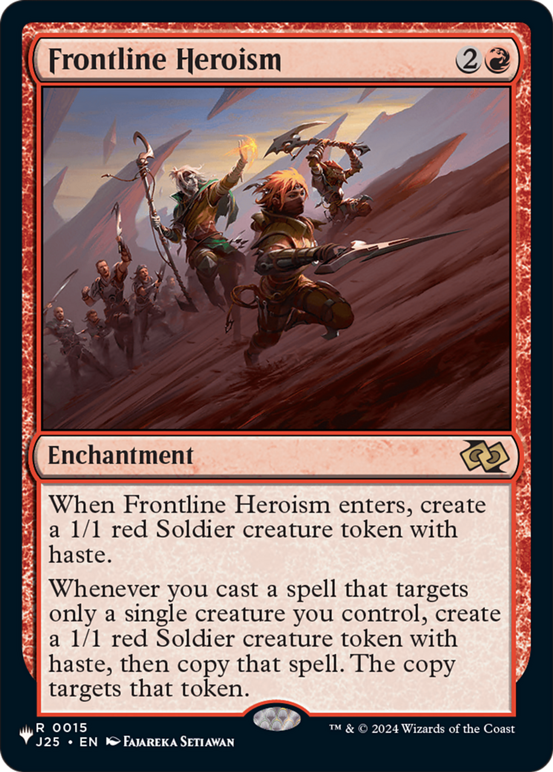 Frontline Heroism — The List — Magic: The Gathering