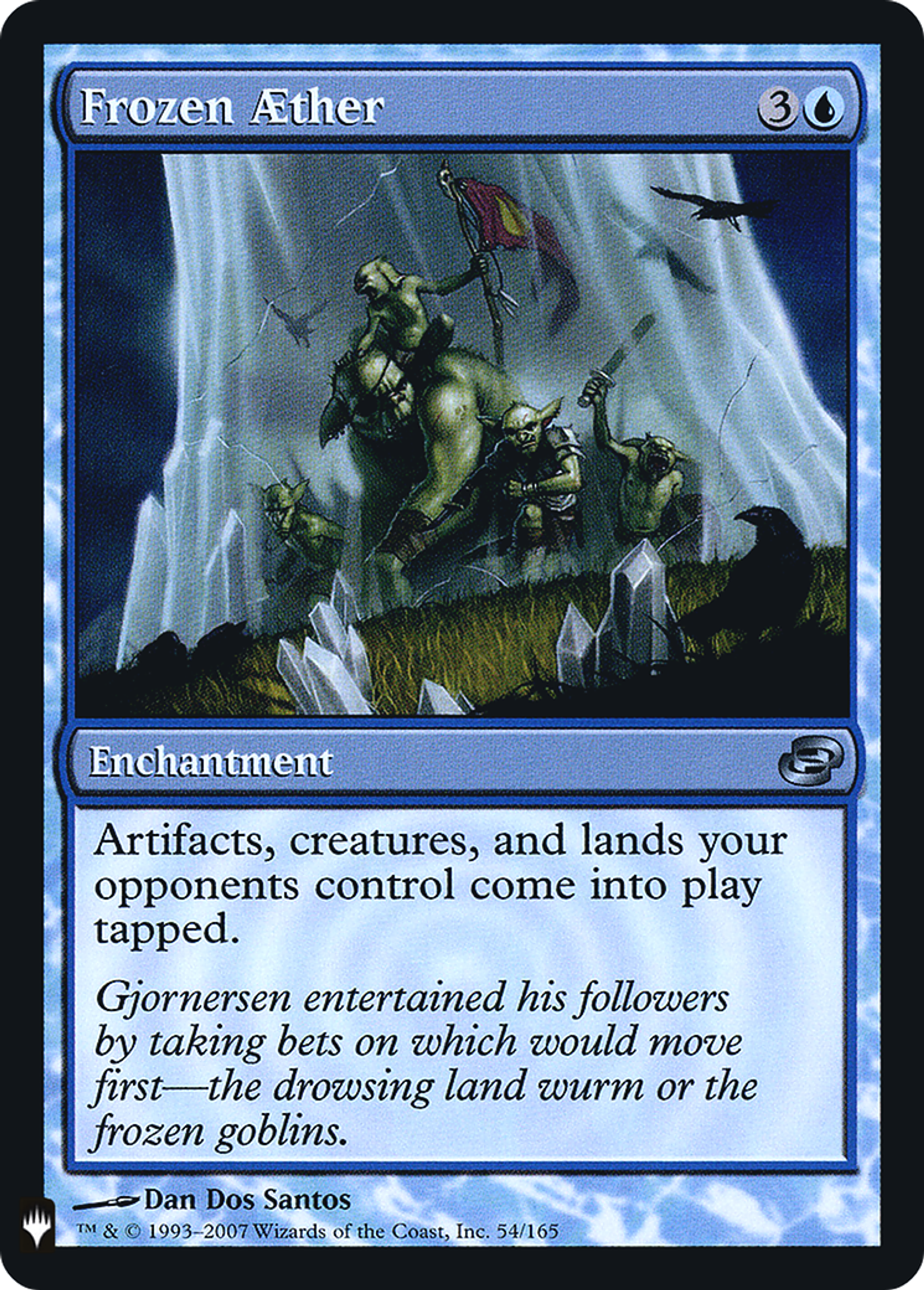 Aether gelé — The List — Magic: The Gathering