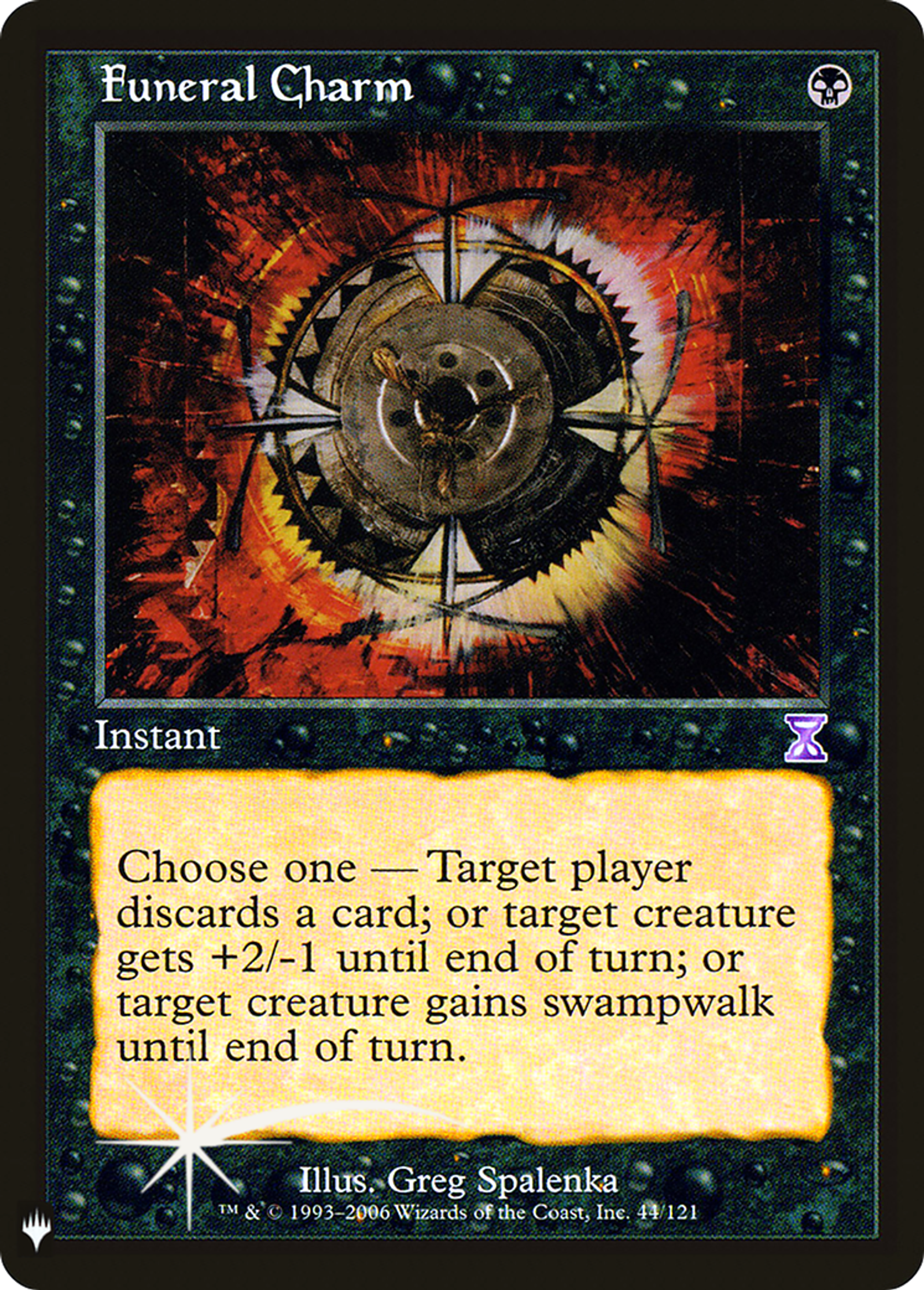 Charme funéraire — The List — Magic: The Gathering
