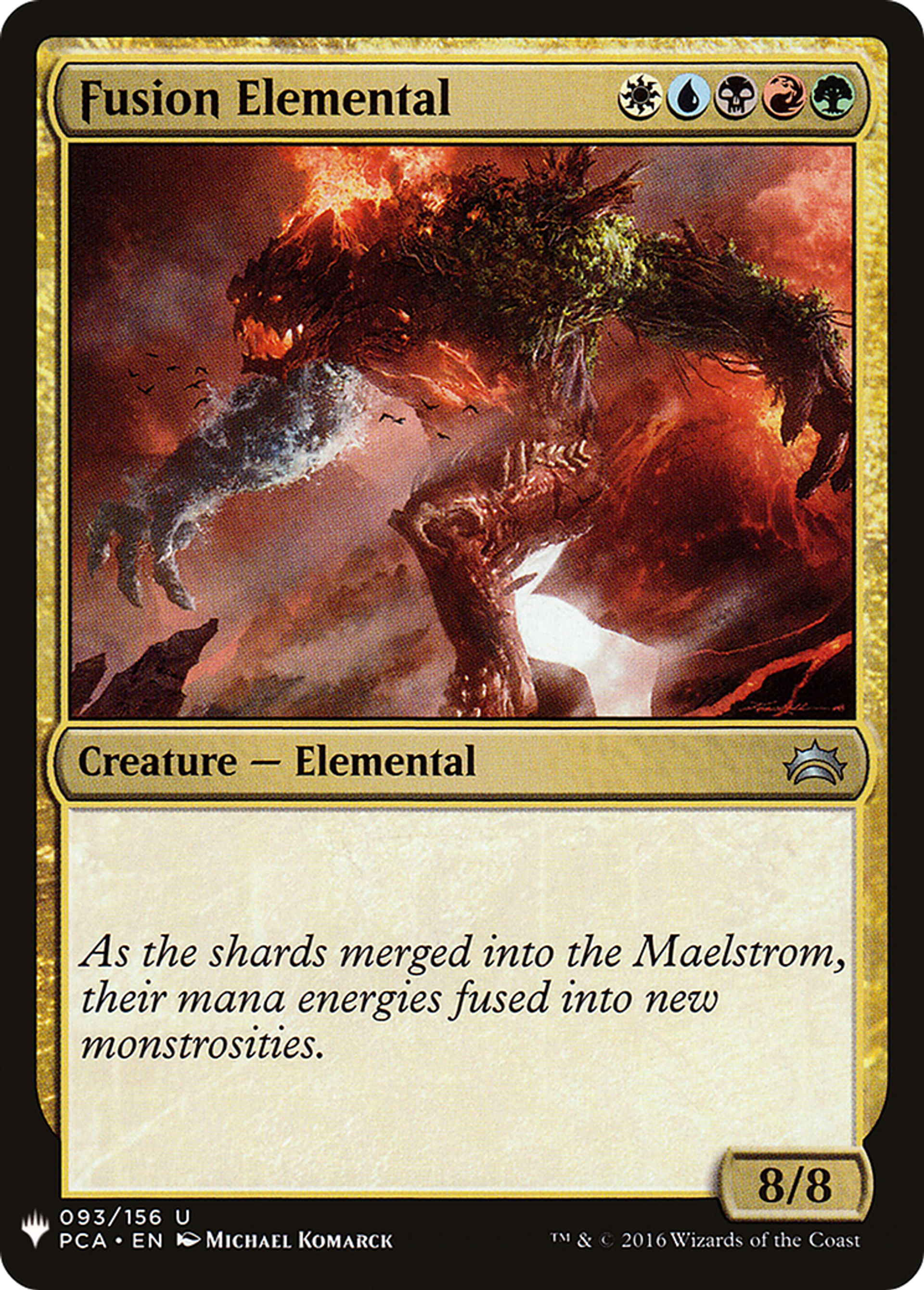 Élémental de fusion — The List — Magic: The Gathering