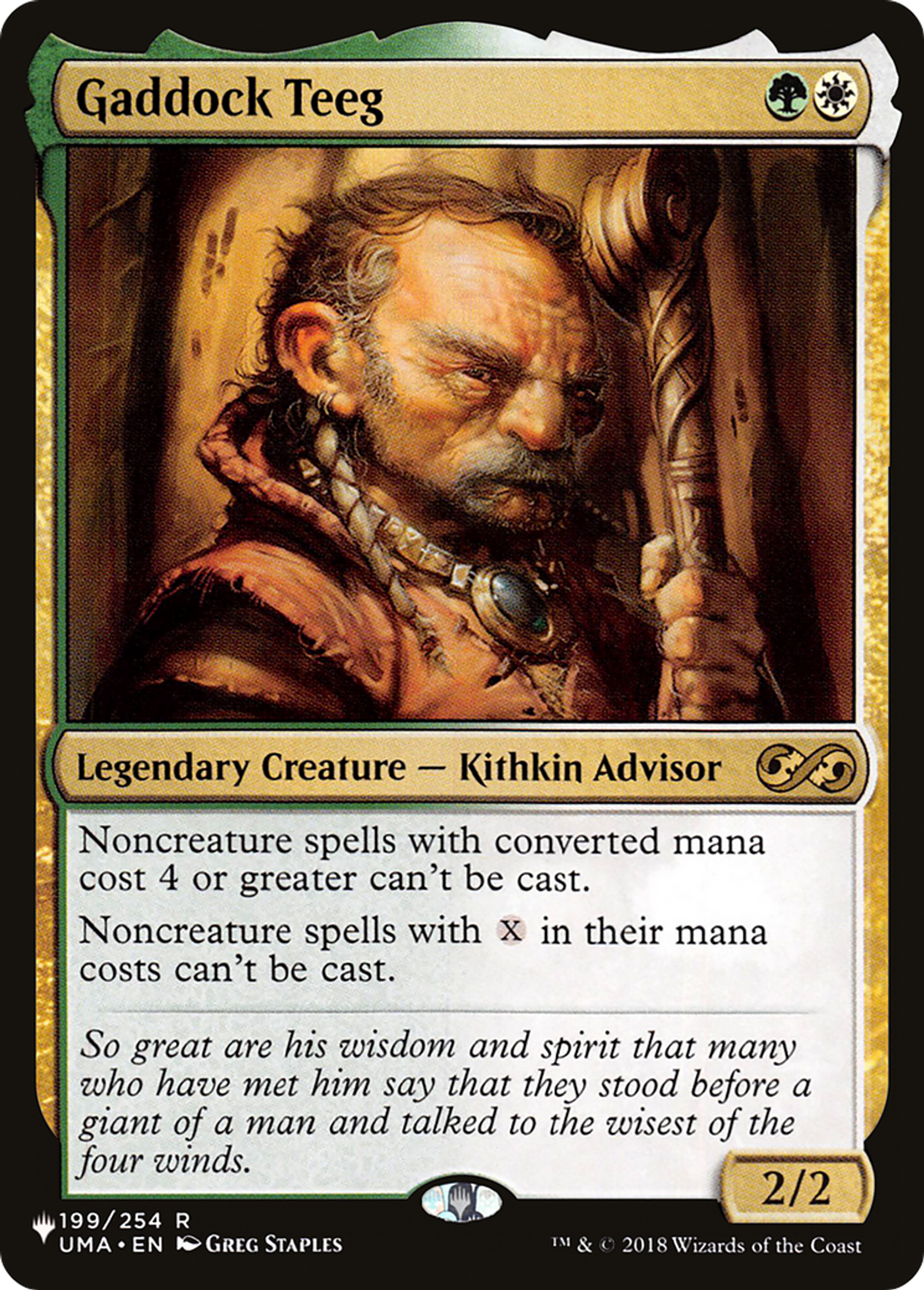 Gaddock Teeg — The List — Magic: The Gathering