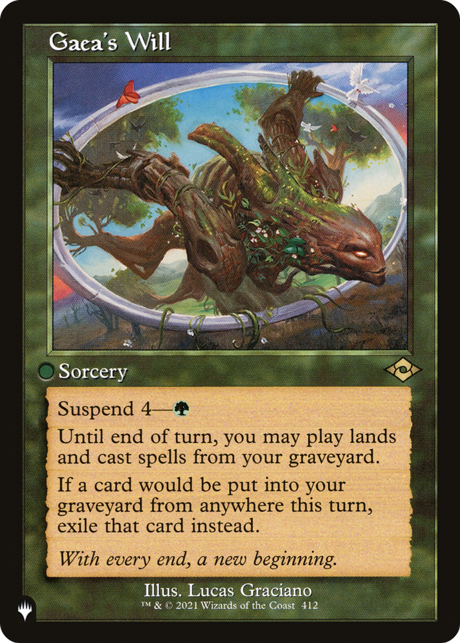 Gaea's Will — The List — Magic: The Gathering