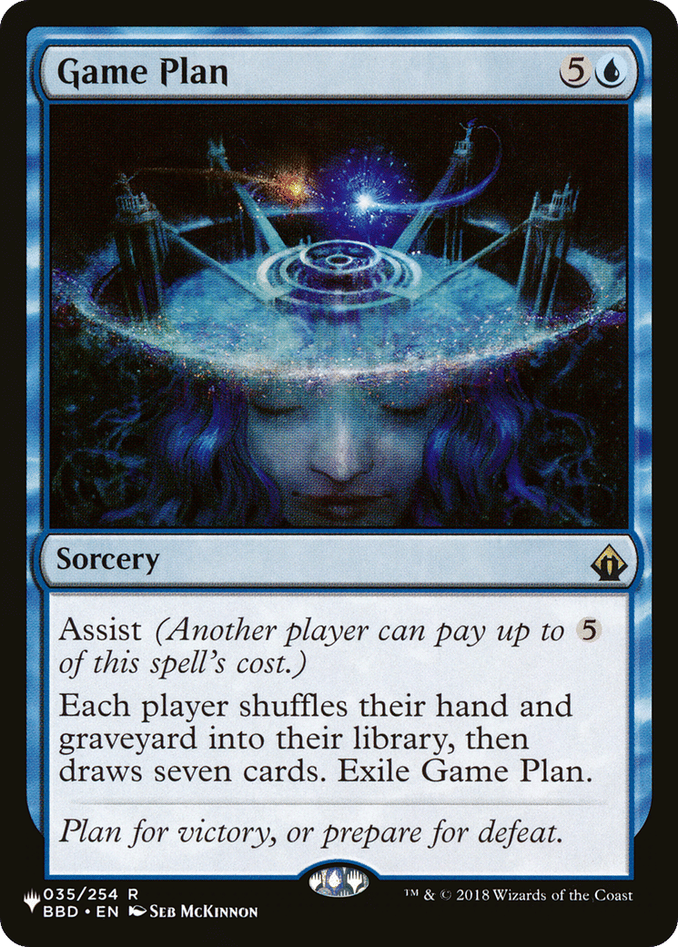 Game Plan — The List — Magic: The Gathering