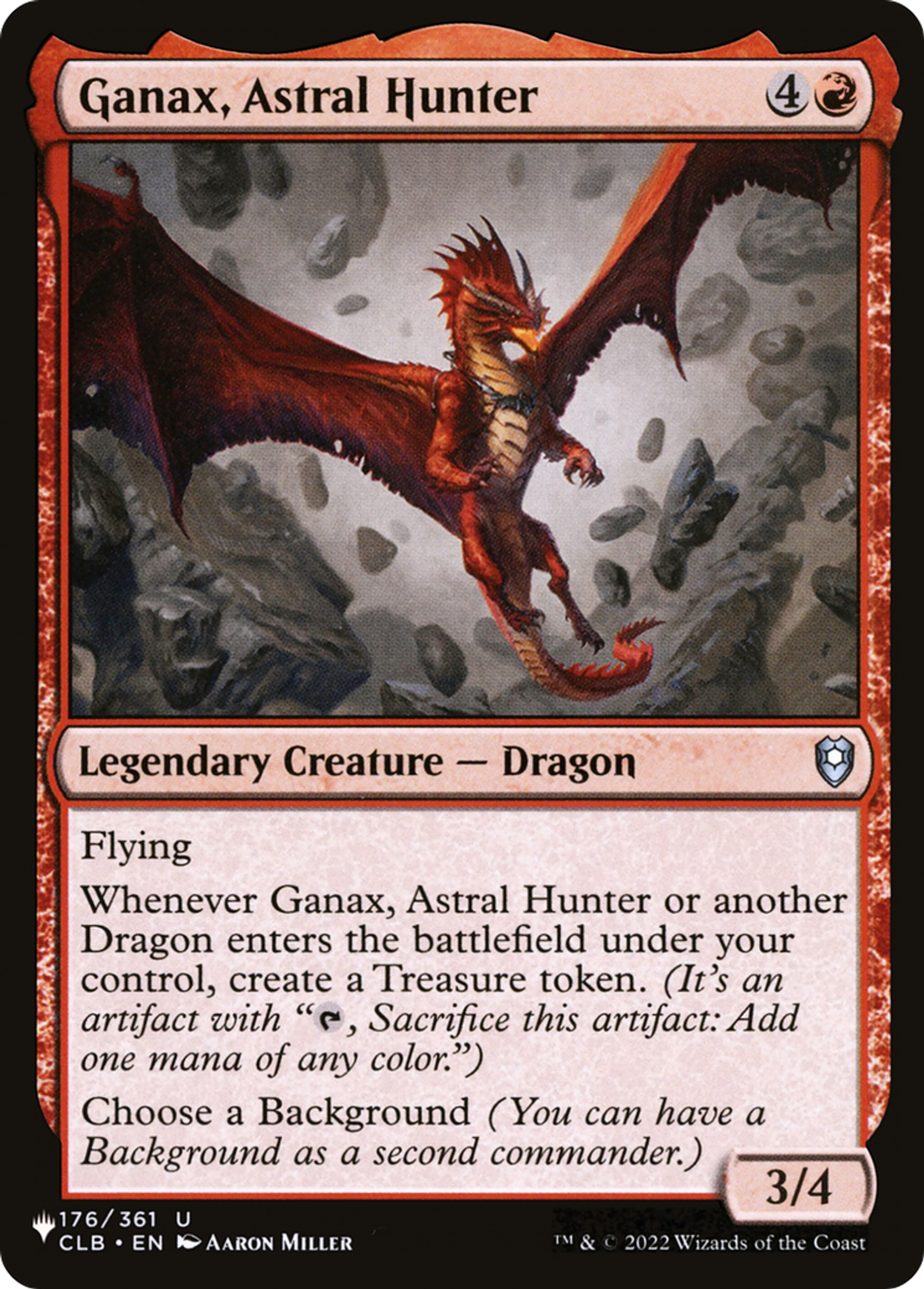 Ganax, Astral Hunter — The List — Magic: The Gathering