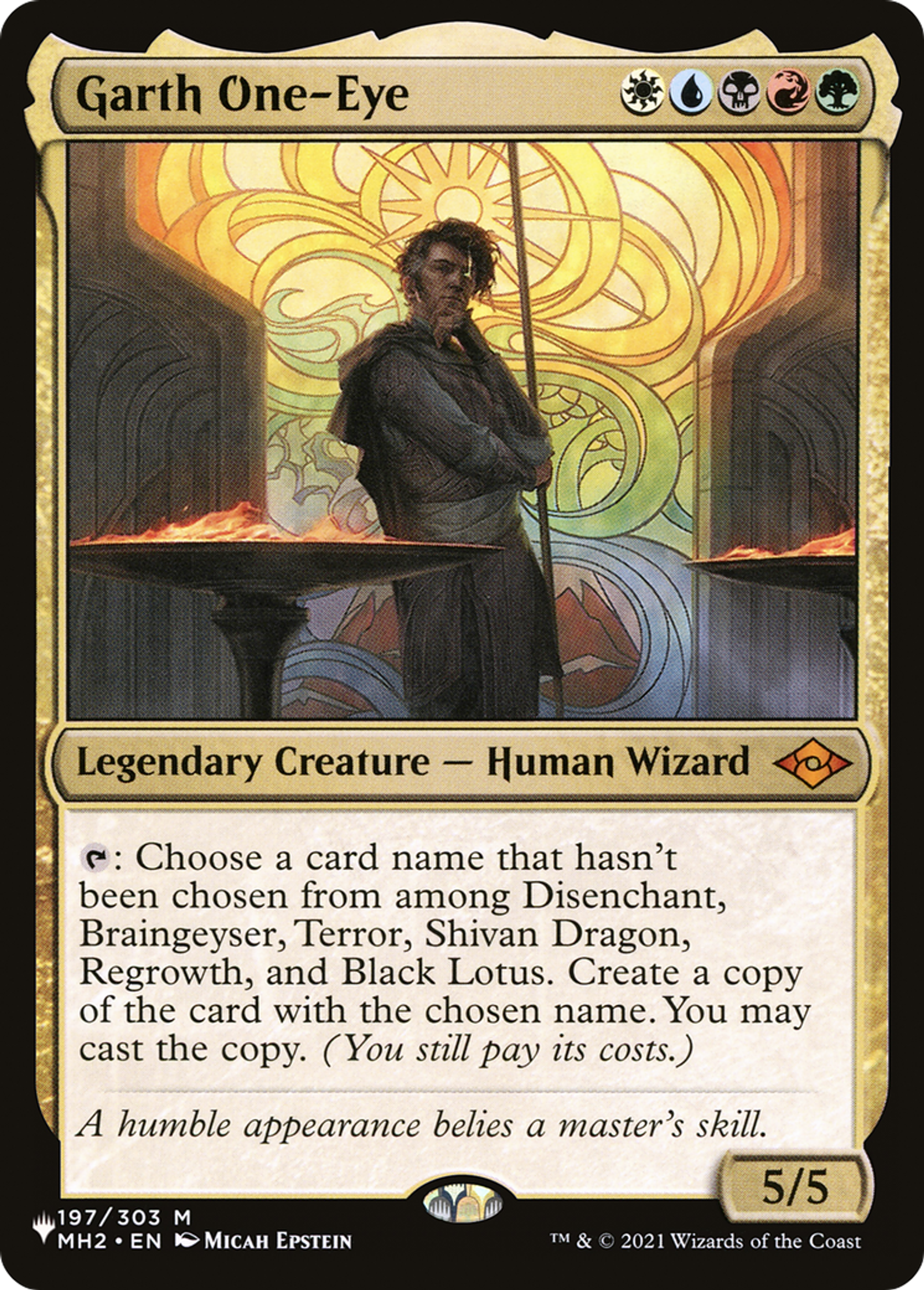 Garth One-Eye — The List — Magic: The Gathering