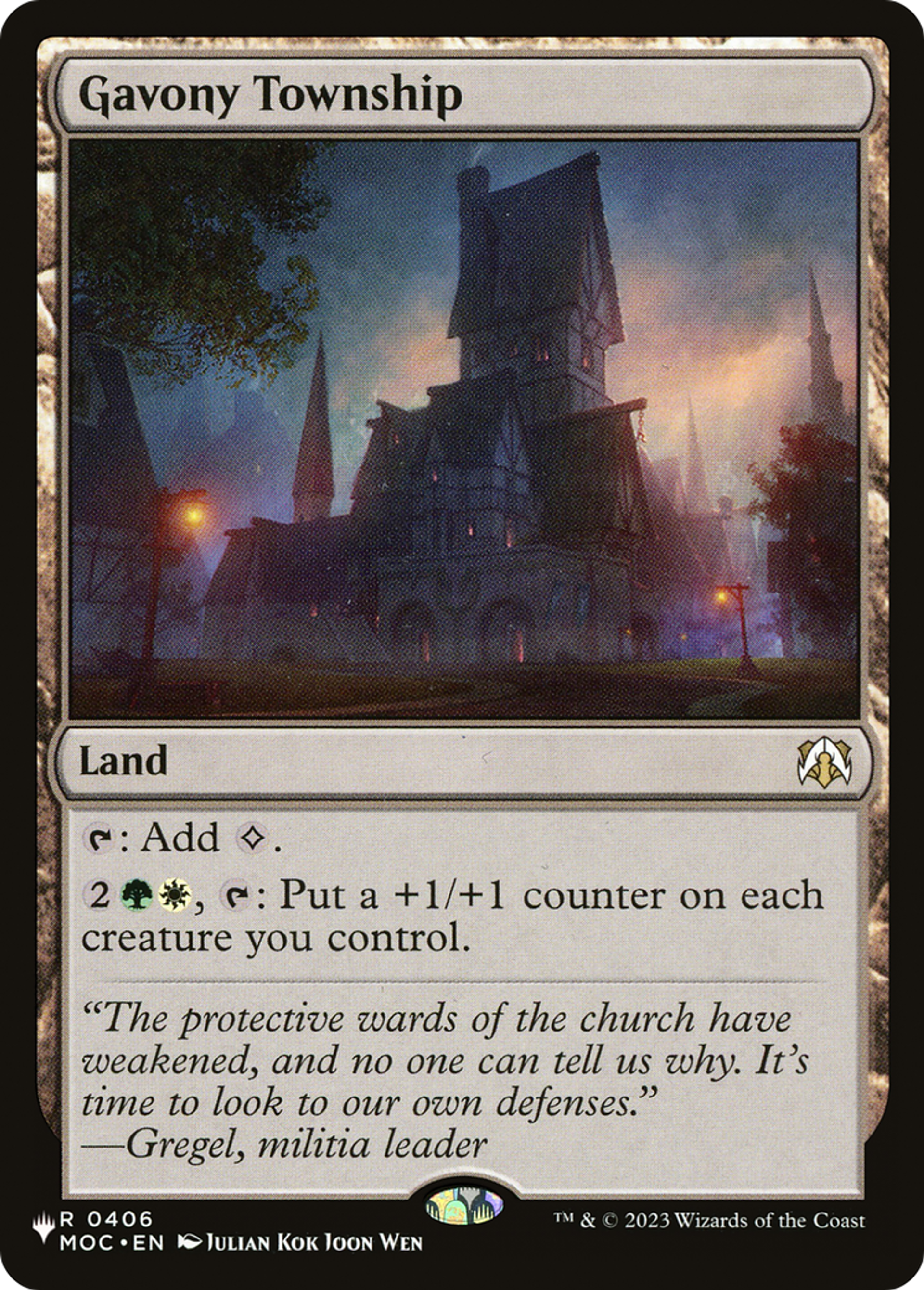 Gavony Township — The List — Magic: The Gathering