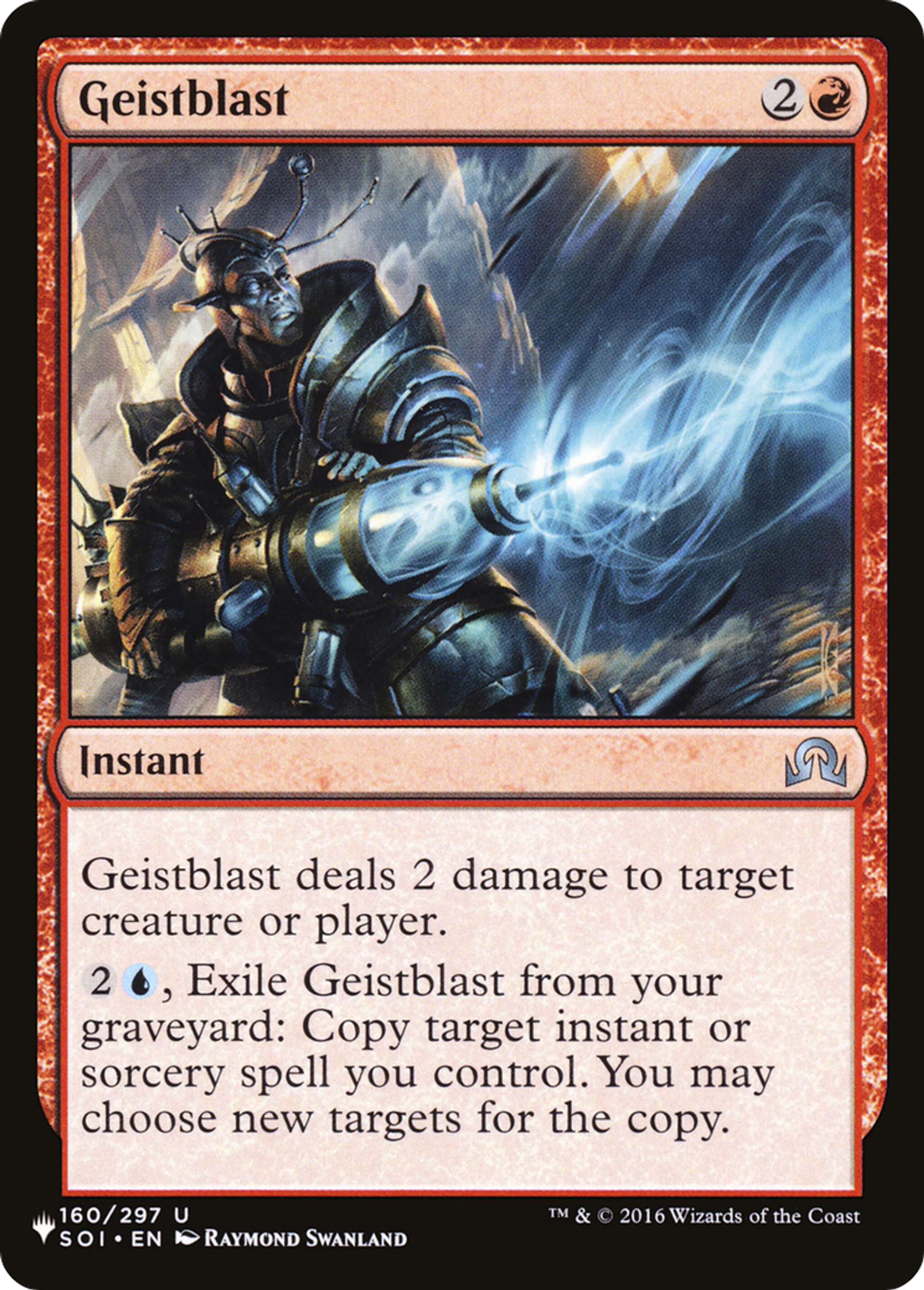 Geistblast — The List — Magic: The Gathering