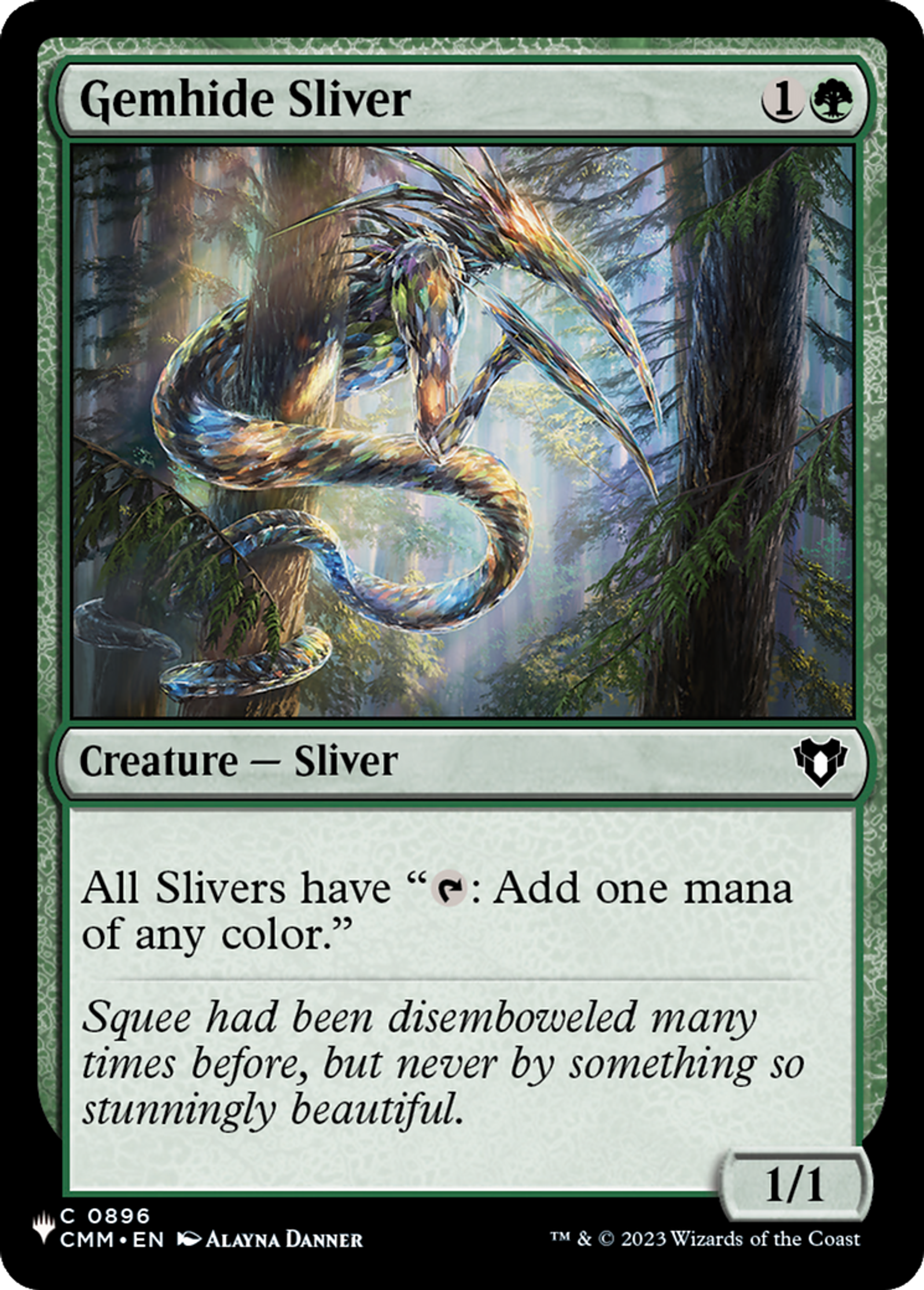 Gemhide Sliver — The List — Magic: The Gathering