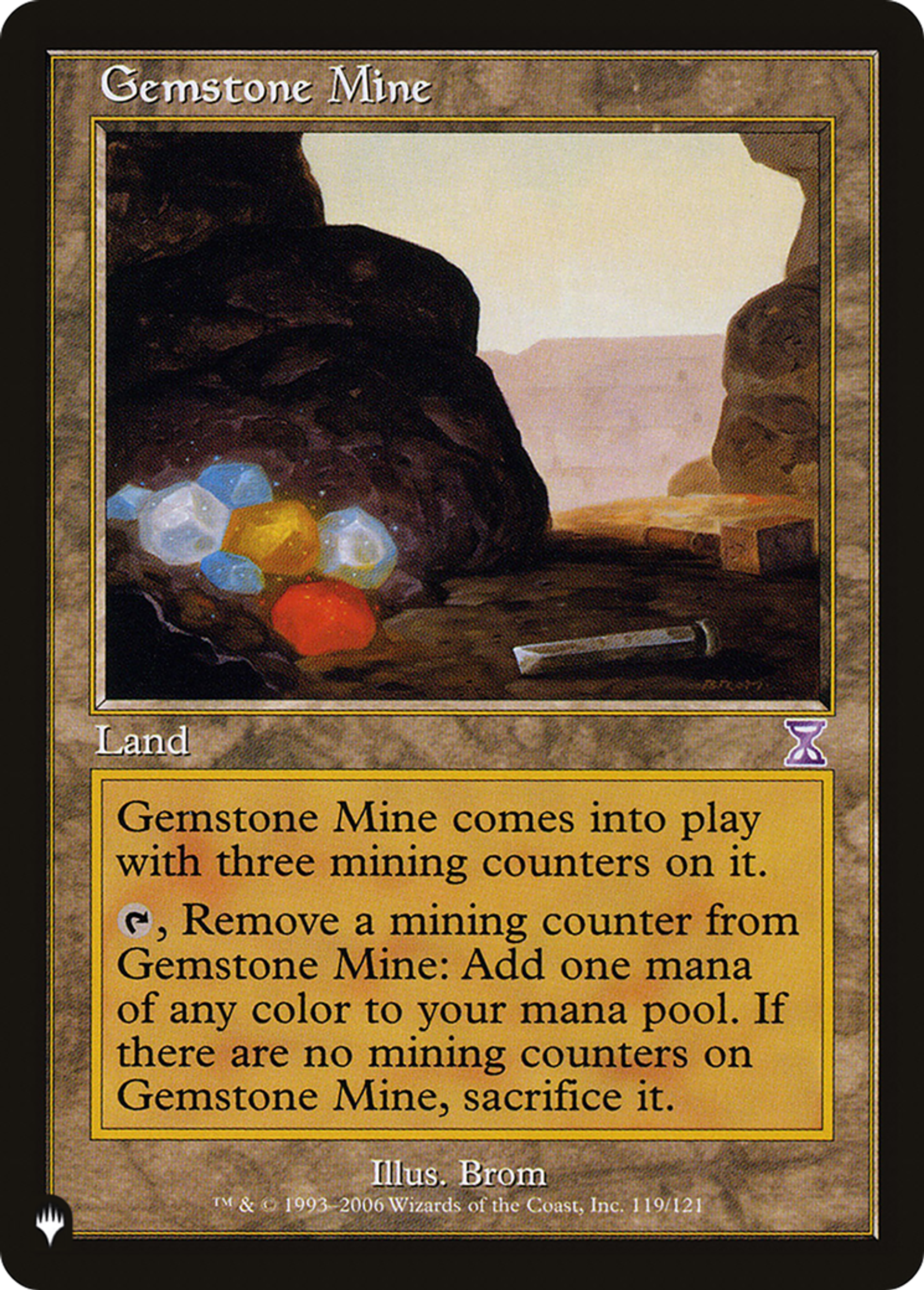 Gemstone Mine — The List — Magic: The Gathering