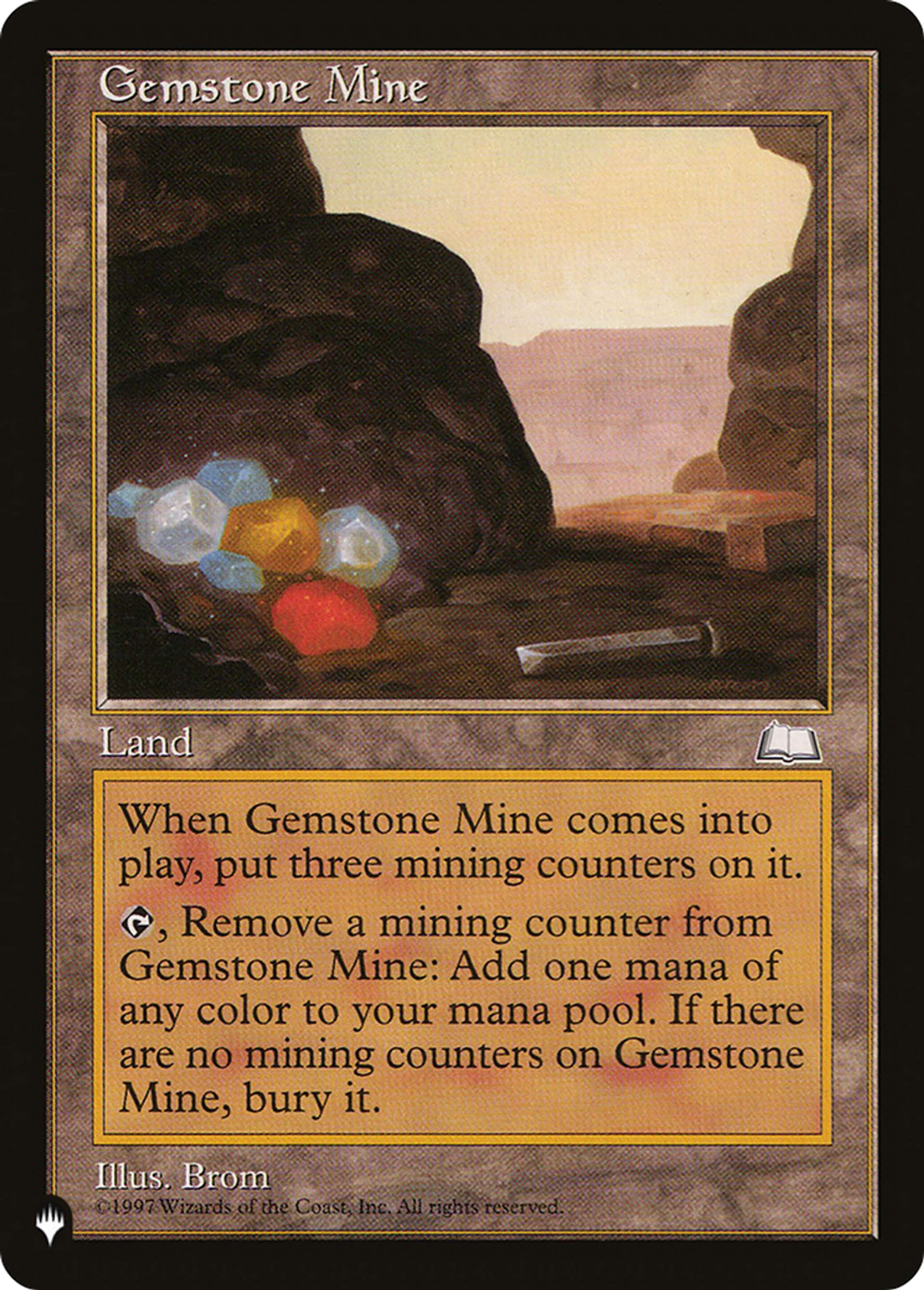 Mine de gemmes — The List — Magic: The Gathering
