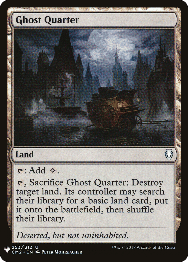 Ghost Quarter — The List — Magic: The Gathering