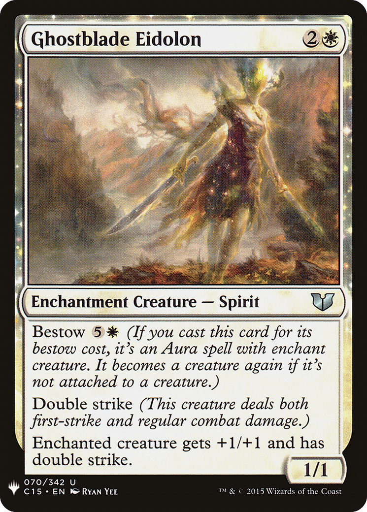 Ghostblade Eidolon — The List — Magic: The Gathering