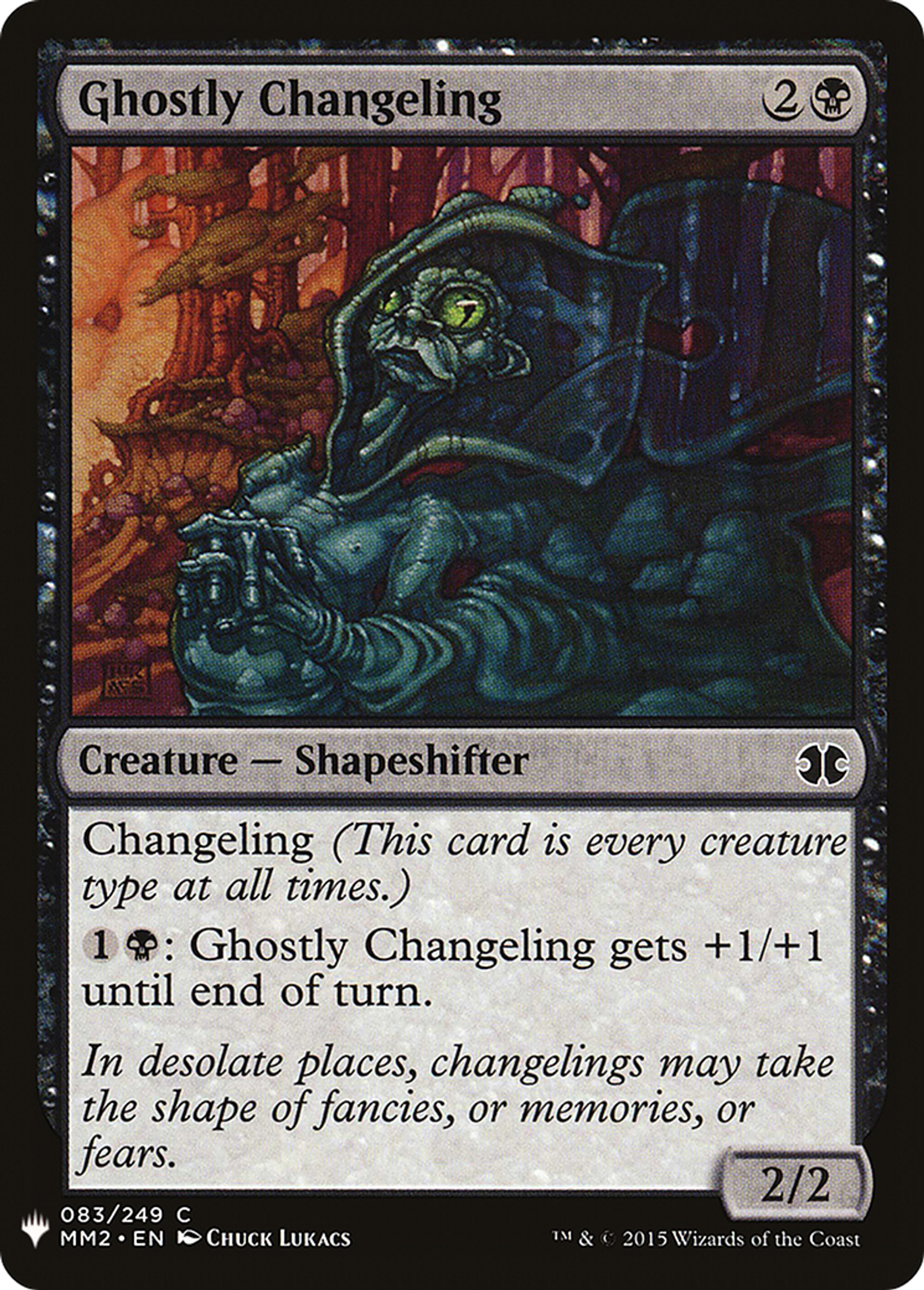 Ghostly Changeling — The List — Magic: The Gathering