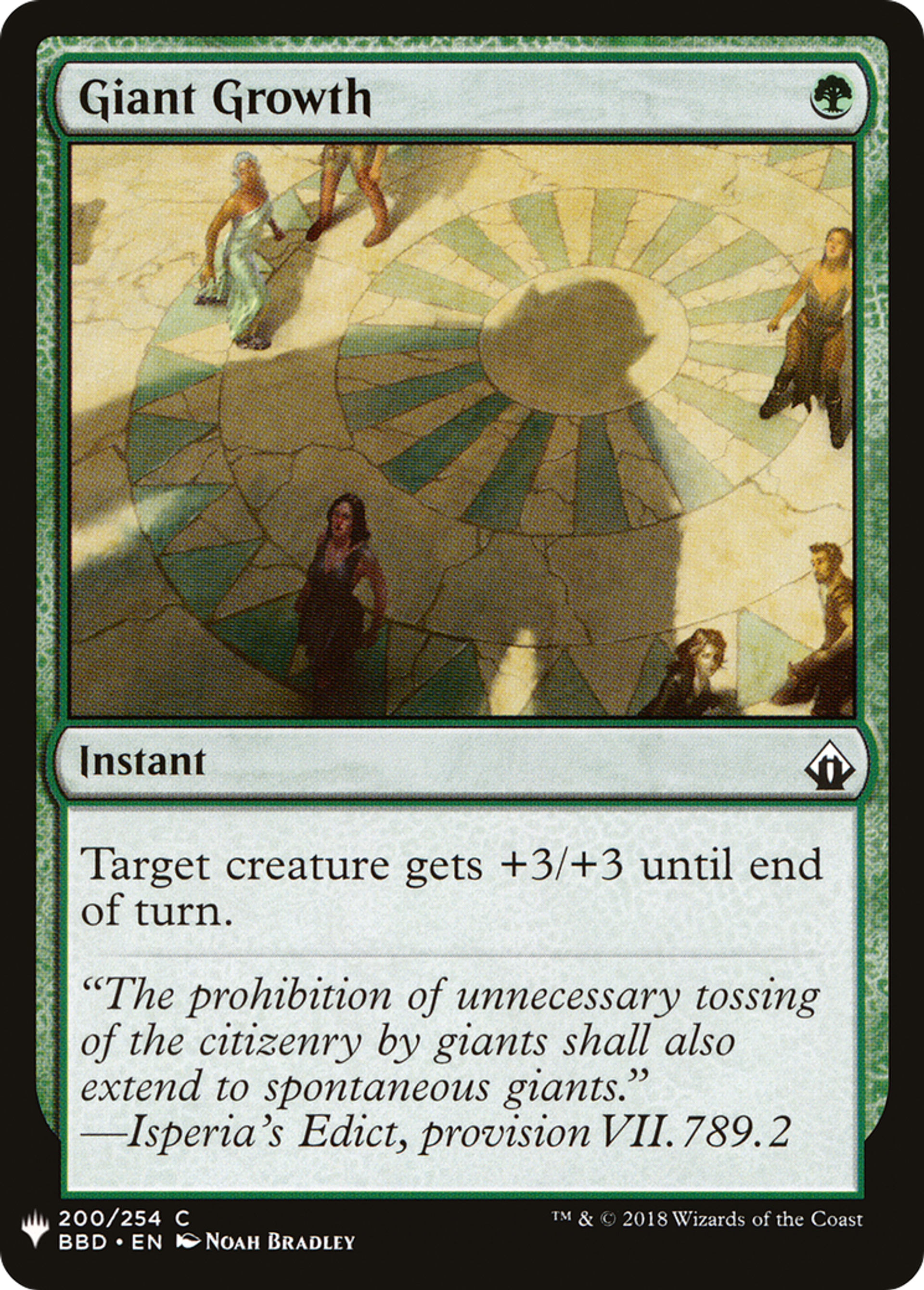 Croissance gigantesque — The List — Magic: The Gathering