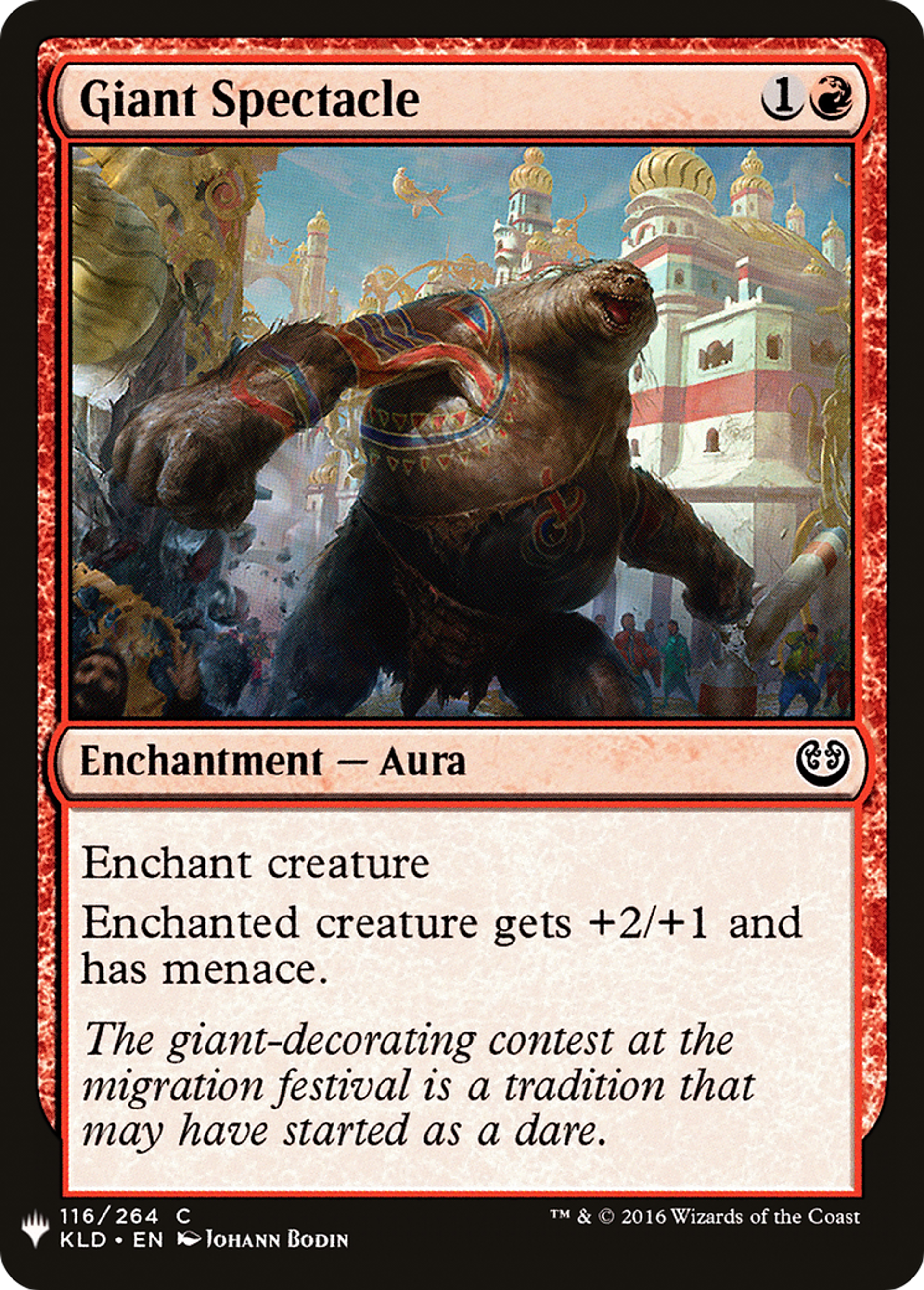 Spectacle géant — The List — Magic: The Gathering