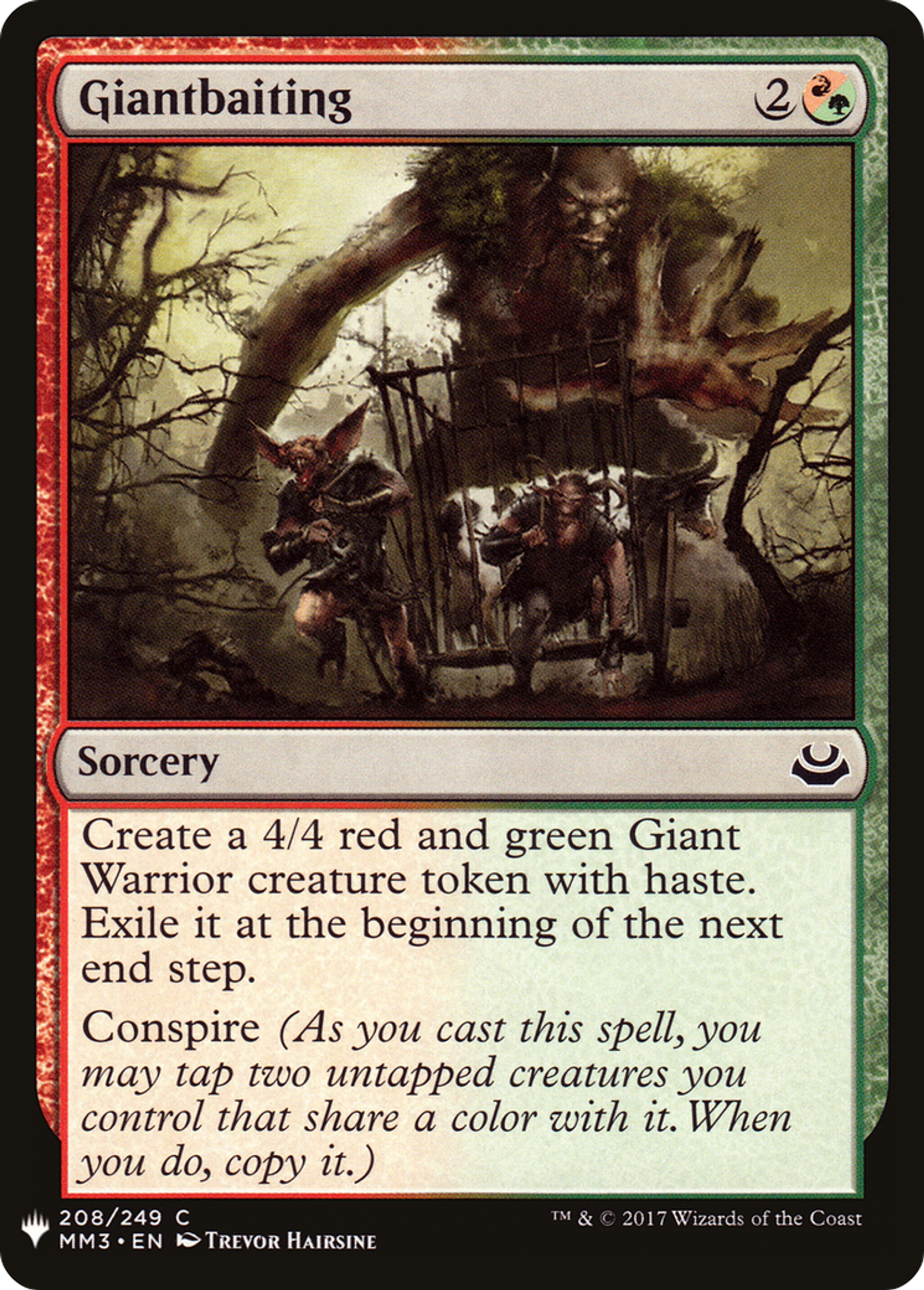 Giantbaiting — The List — Magic: The Gathering