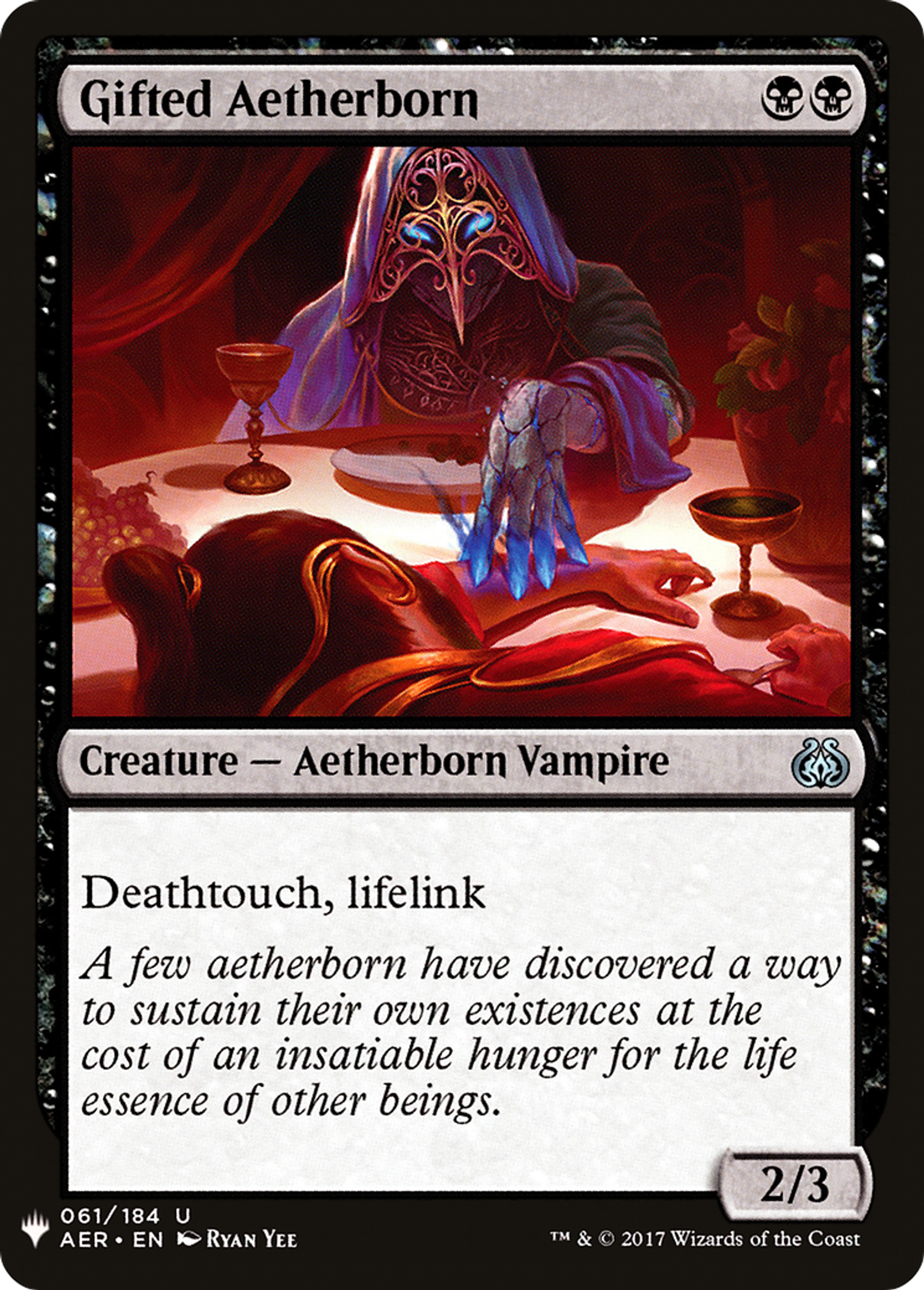 Gifted Aetherborn — The List — Magic: The Gathering