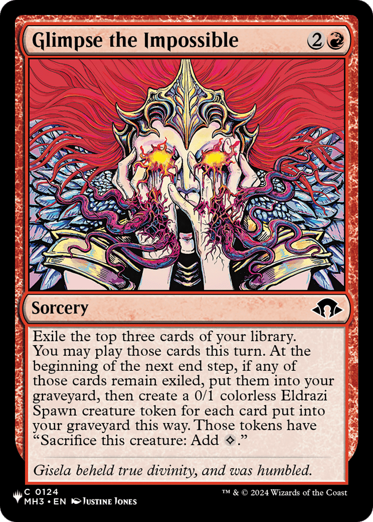 Glimpse the Impossible — The List — Magic: The Gathering