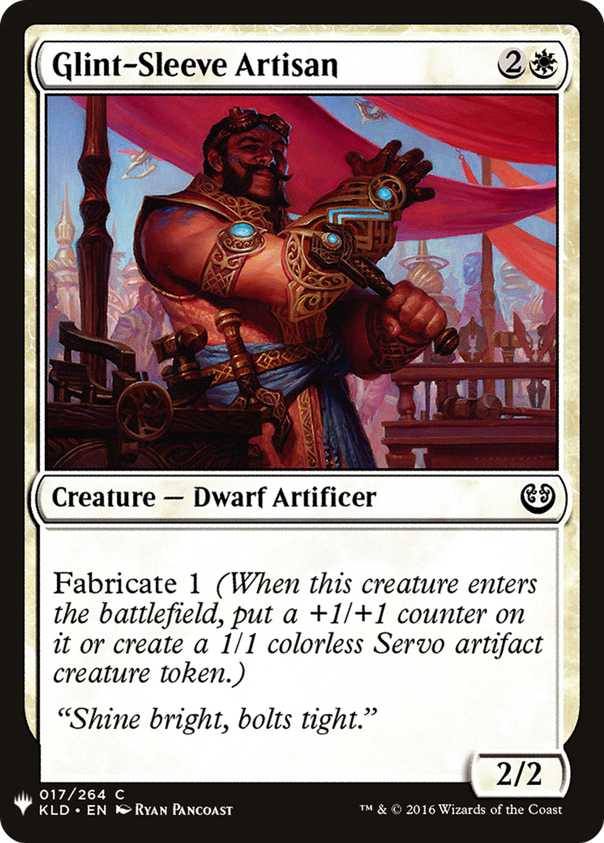 Glint-Sleeve Artisan — The List — Magic: The Gathering