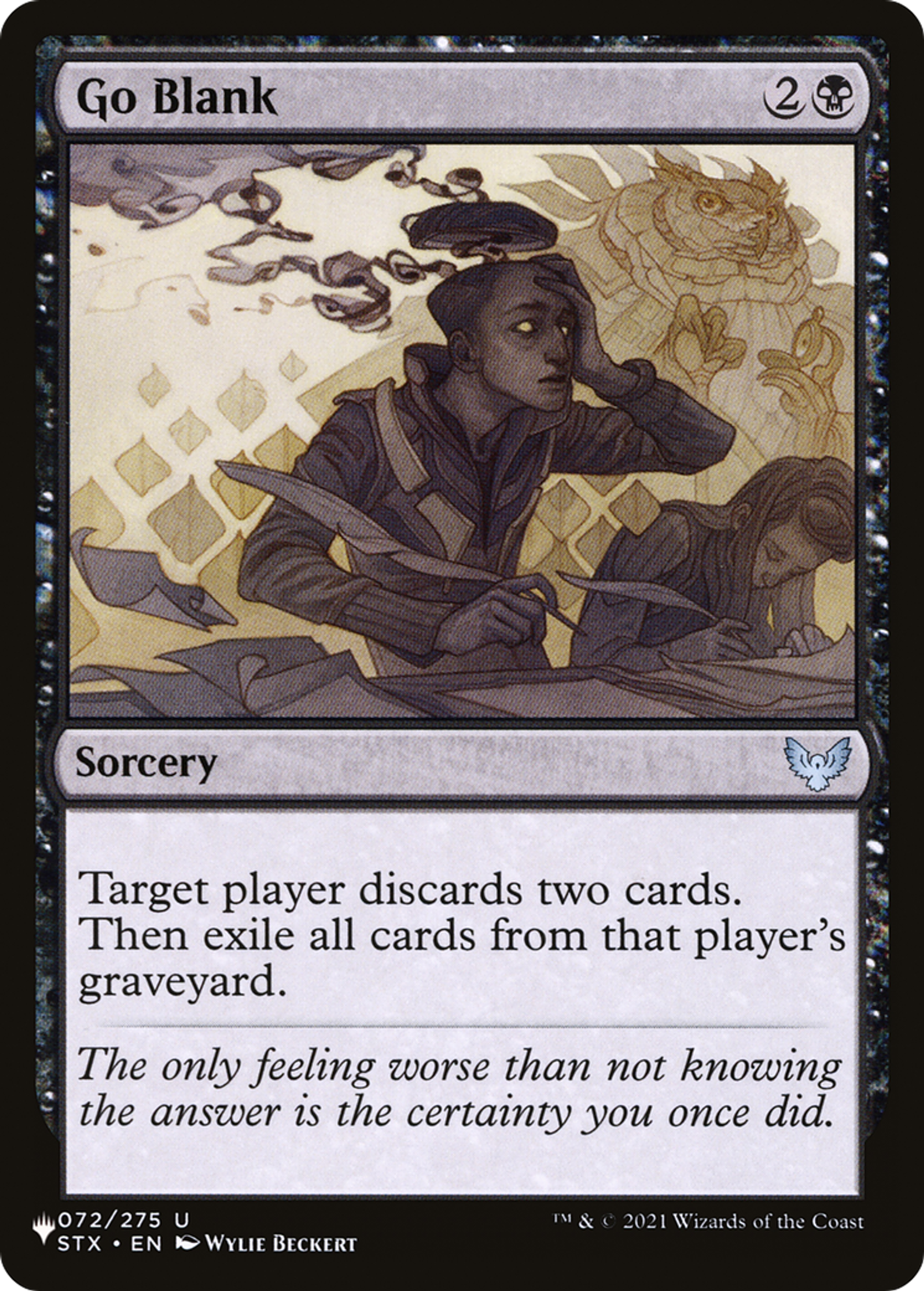 Go Blank — The List — Magic: The Gathering