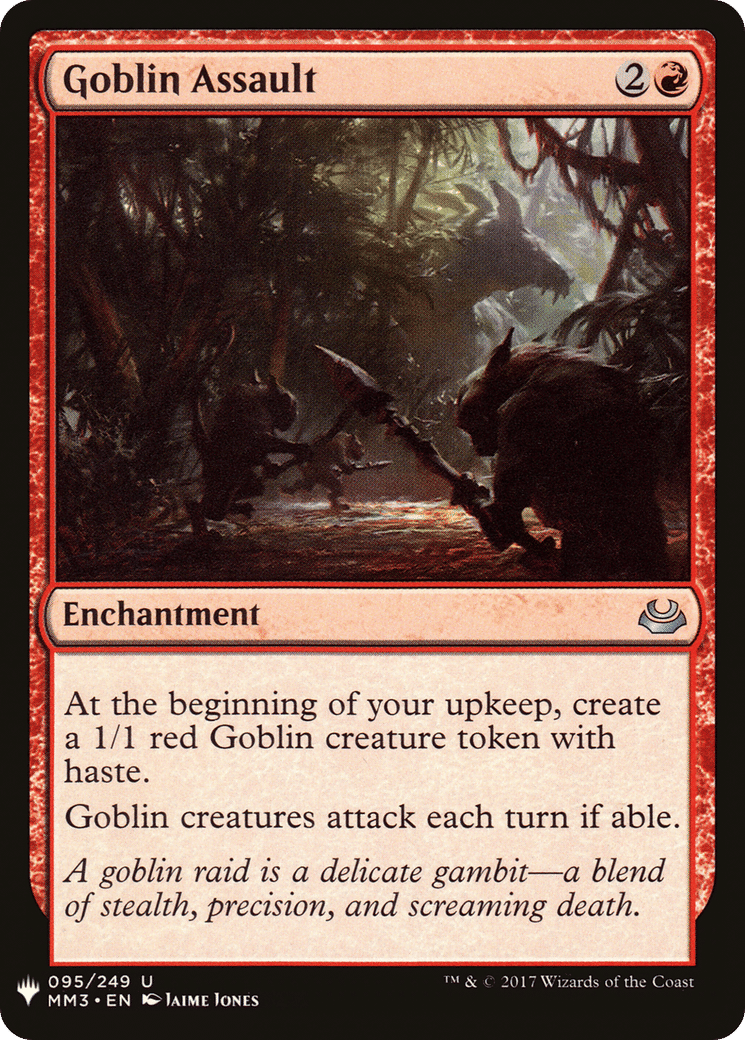 Goblin Assault — The List — Magic: The Gathering