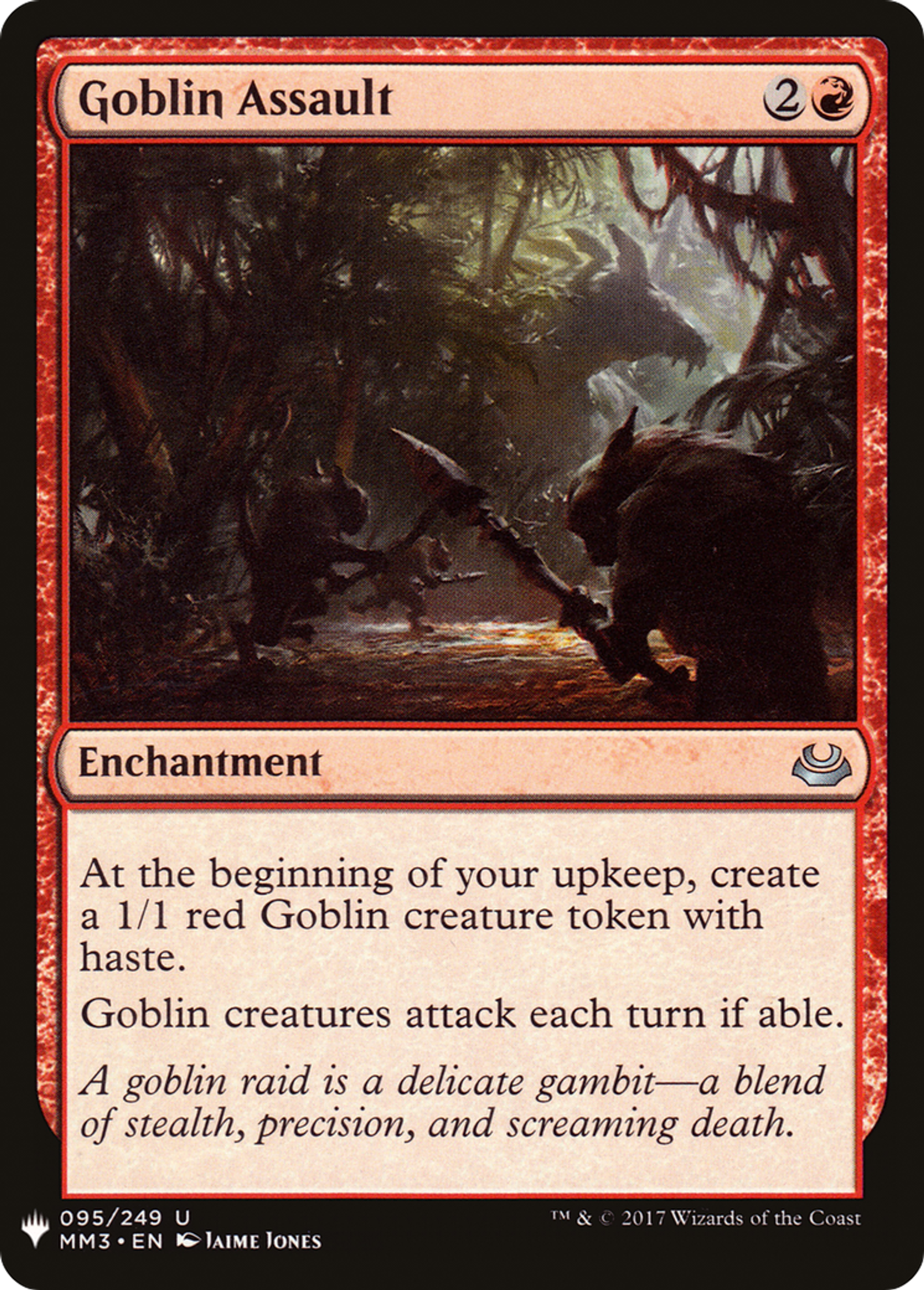 Goblin Assault — The List — Magic: The Gathering