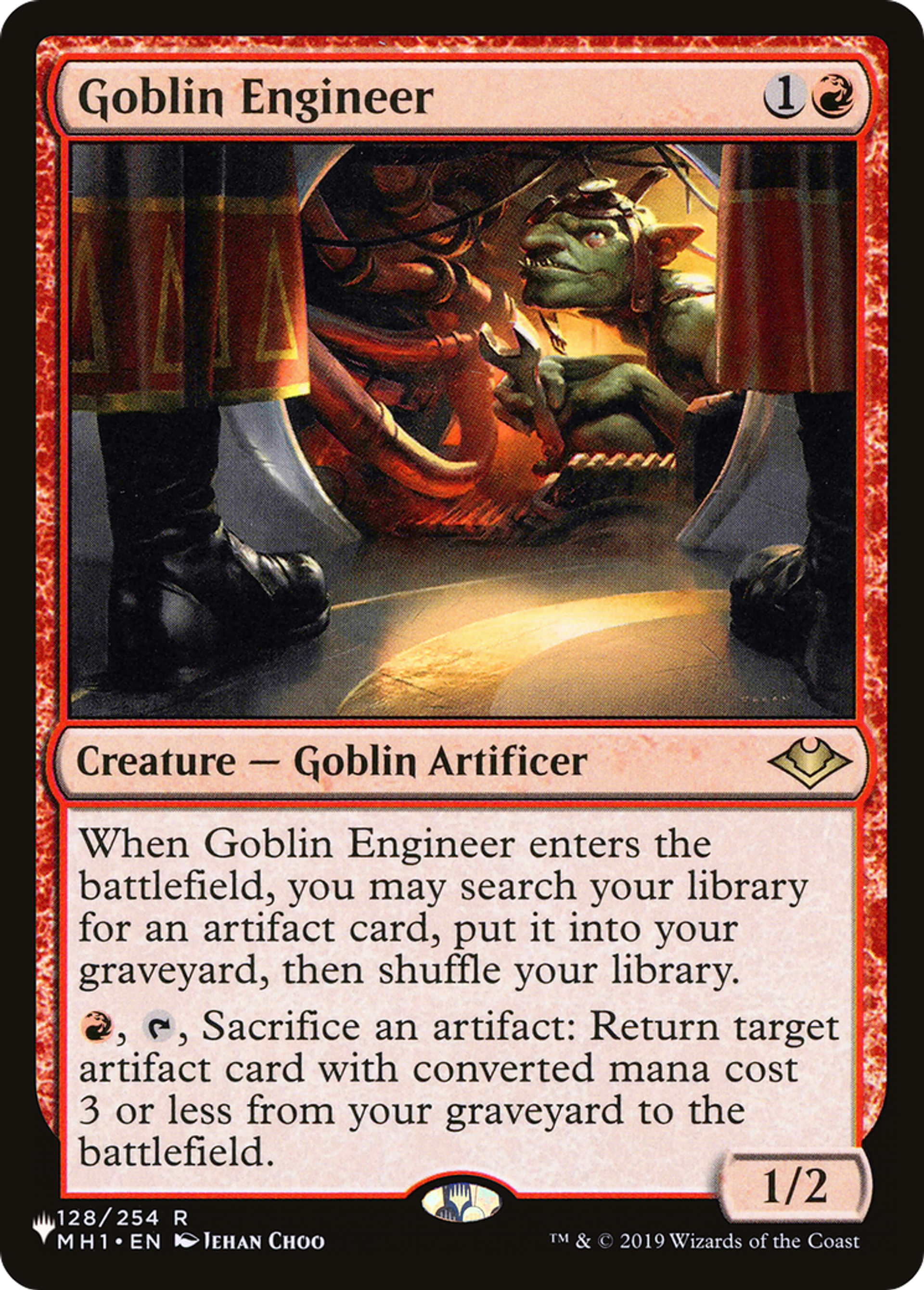 Goblin Engineer — The List — Magic: The Gathering